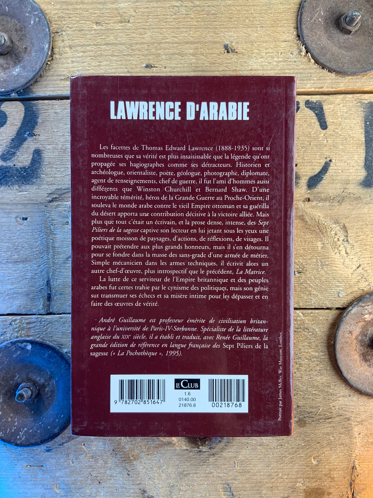 Lawrenche d’Arabie - André Guillaume