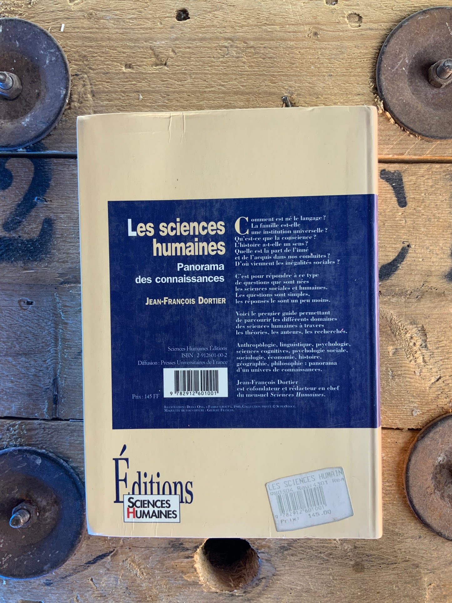 Les sciences humaines : panorama des connaissances - Jean-François Dortier