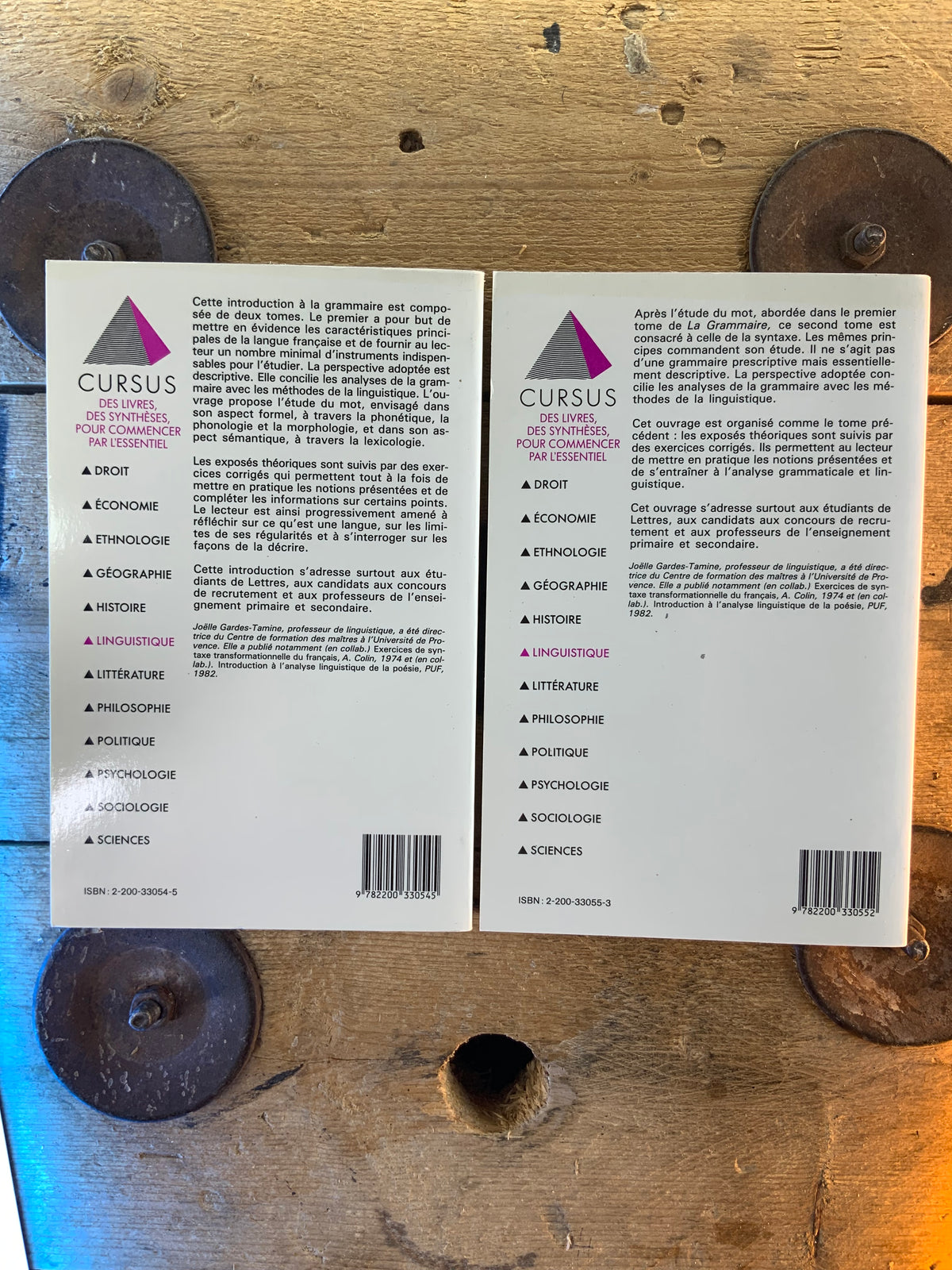 La grammaire : 1. Phonologie, morphologie, lexicologie . 2. Syntaxe - Joëlle Gardes-Tamine