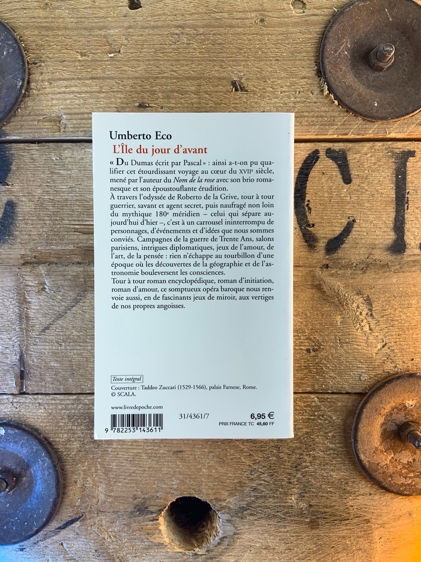 L’île du jour d’avant - Umberto Eco