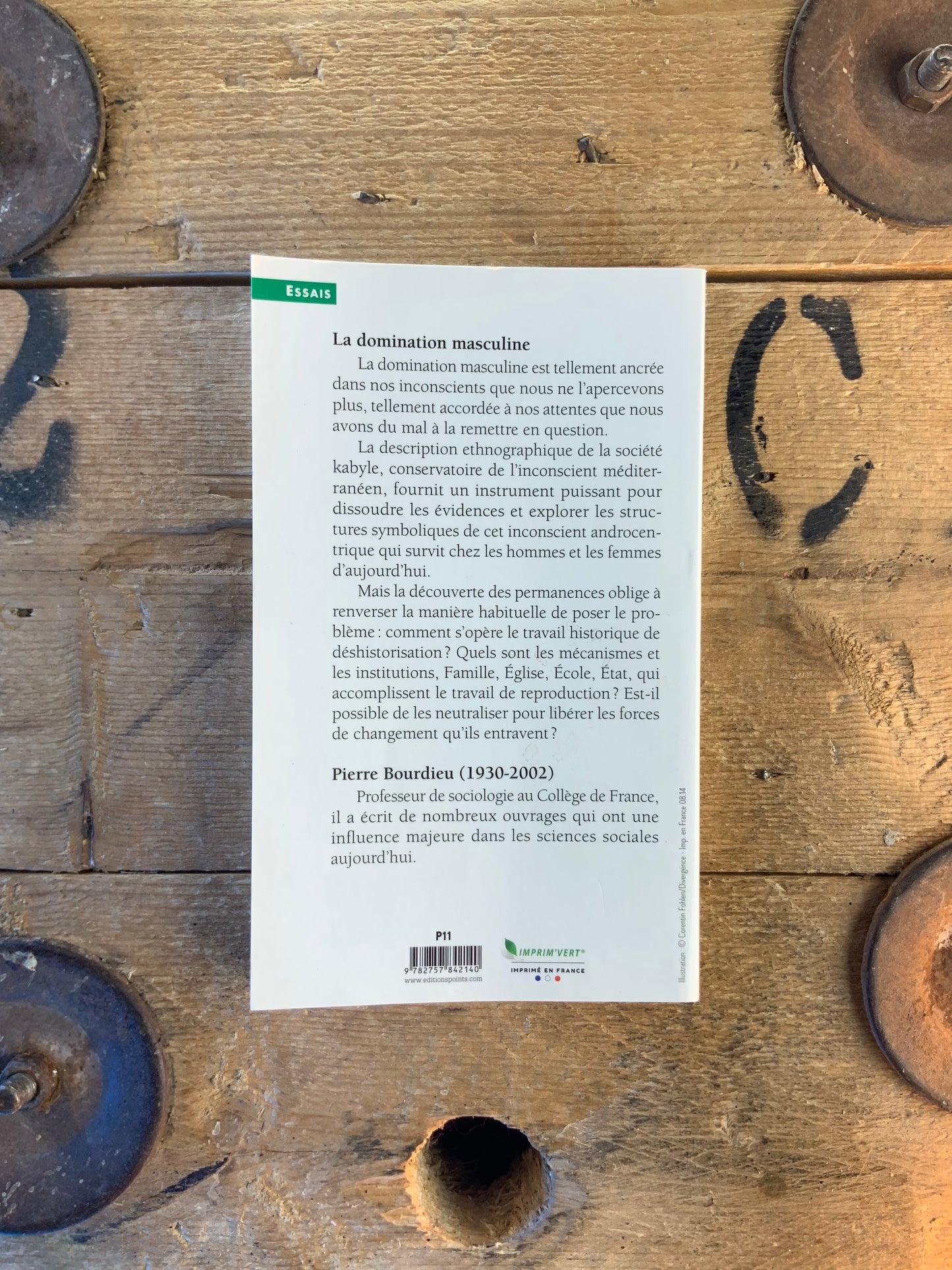 La domination masculine - Pierre Bourdieu