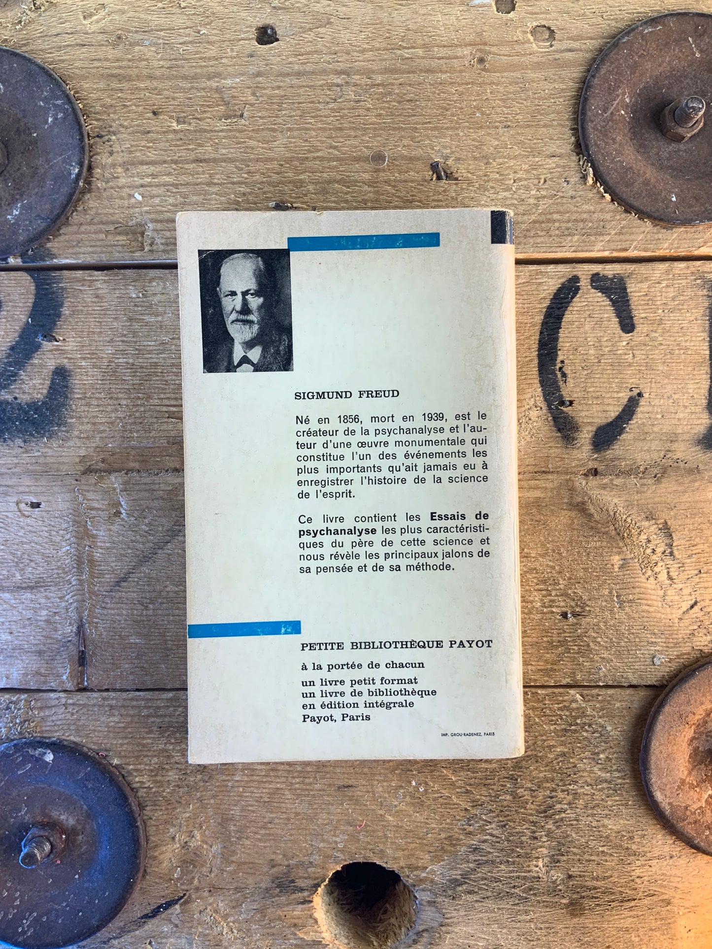 Essais de psychanalyse - Sigmund Freud
