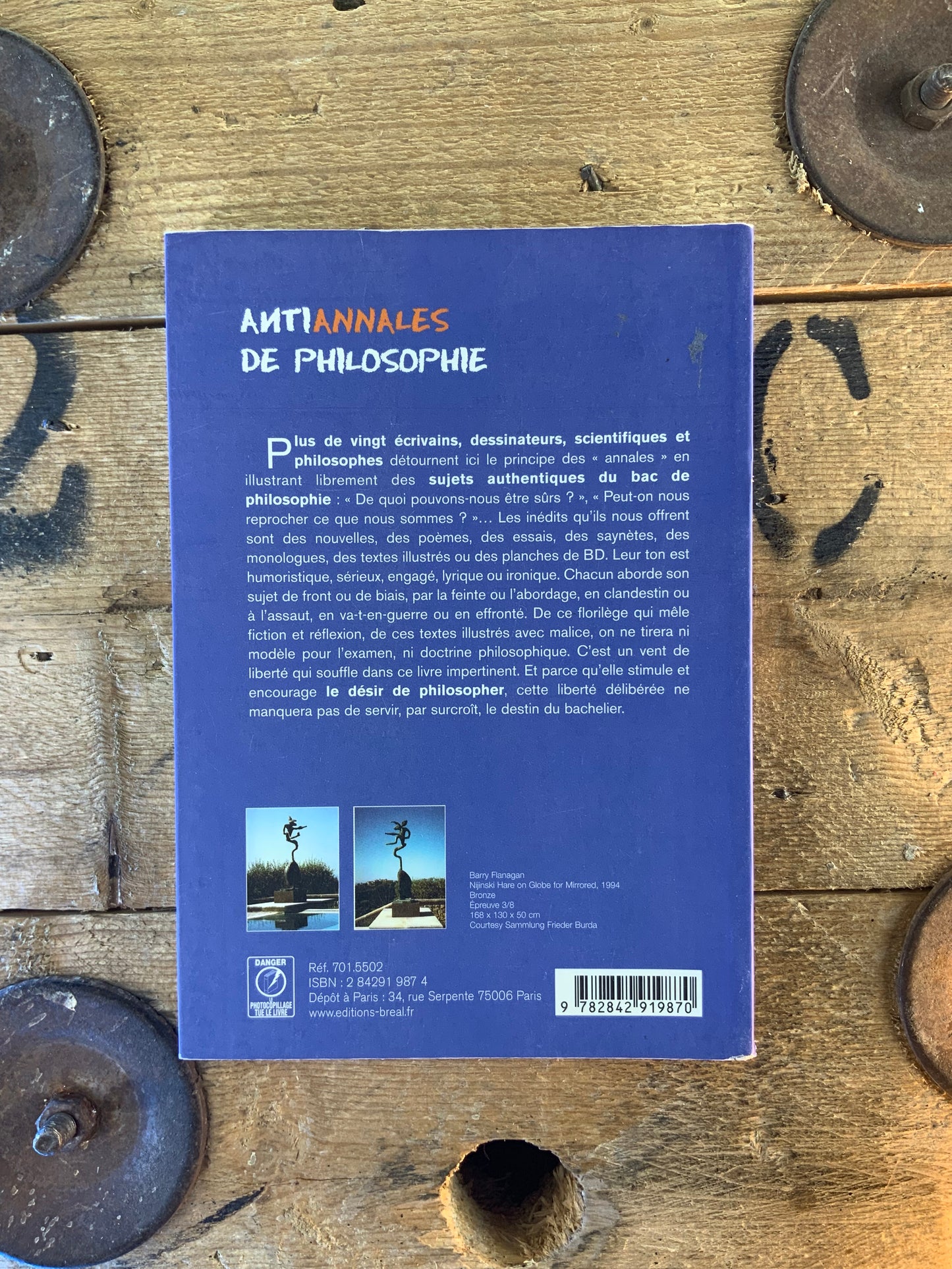 Antiannales de philosophie