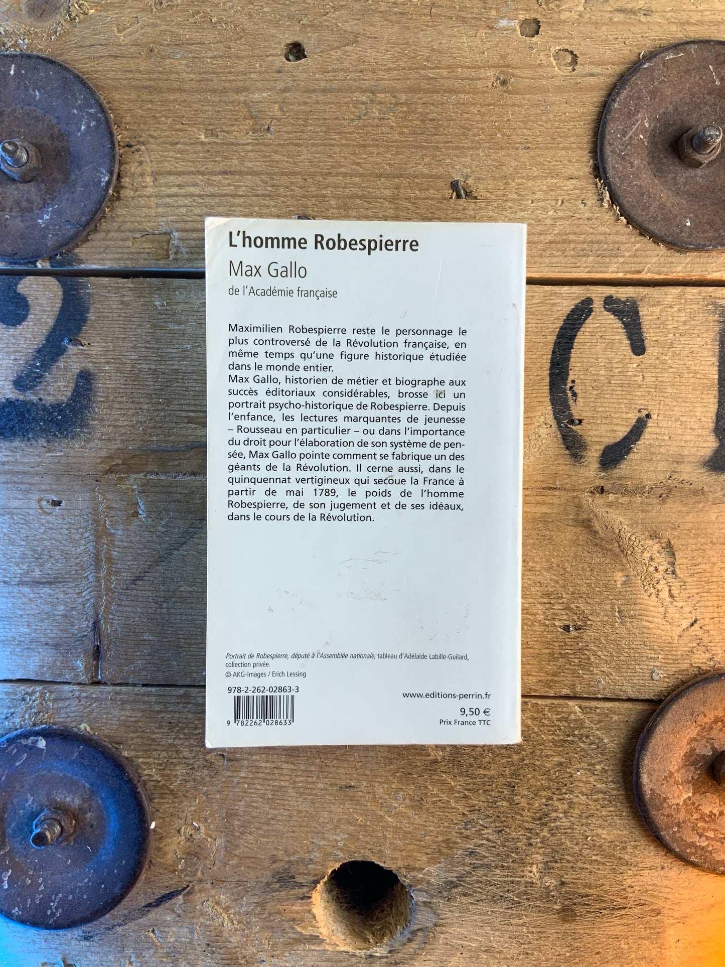 L’homme Robespierre : histoire d’une solitude - Max Gallo
