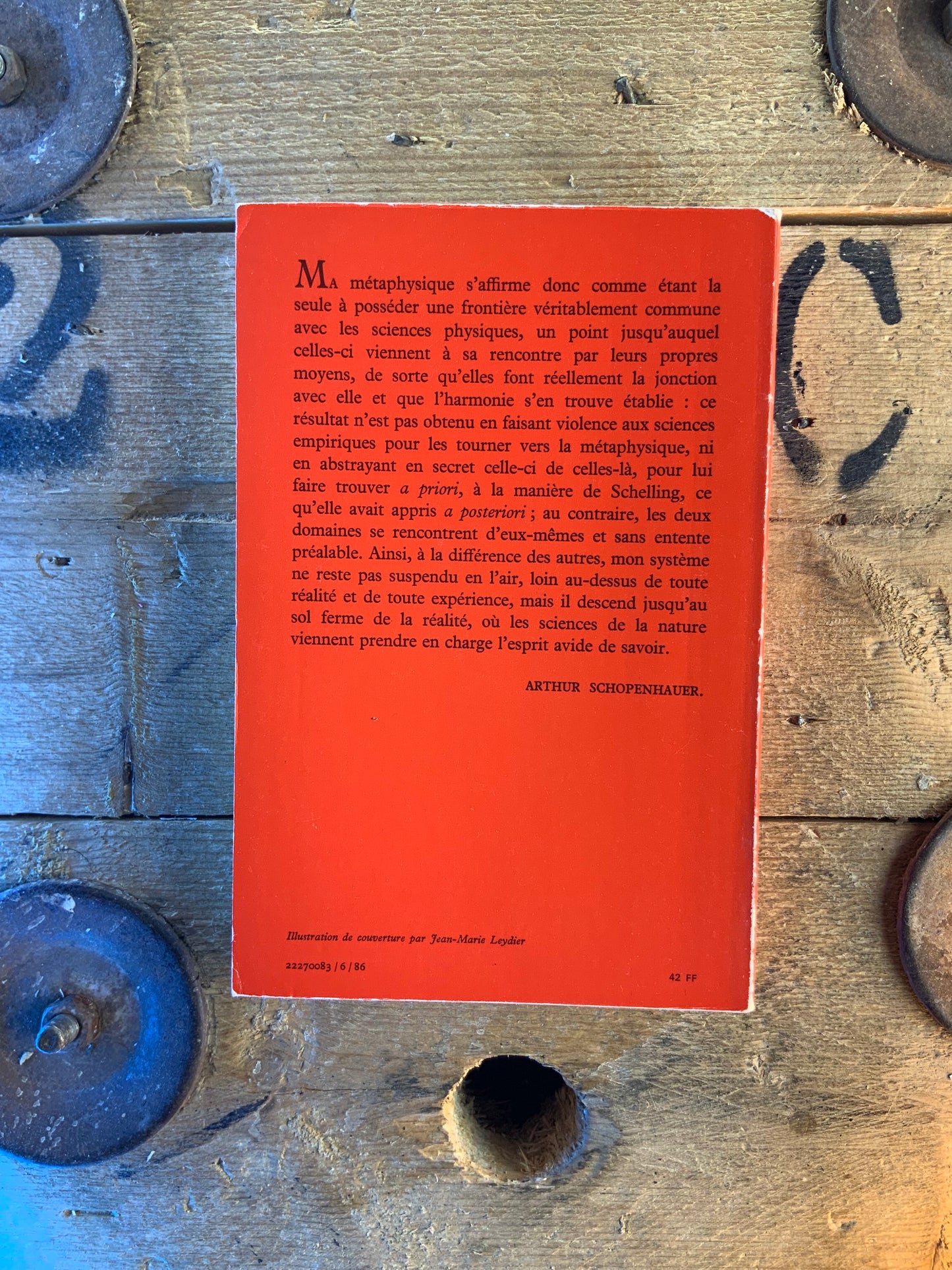 De la volonté dans la nature - Arthur Schopenhauer