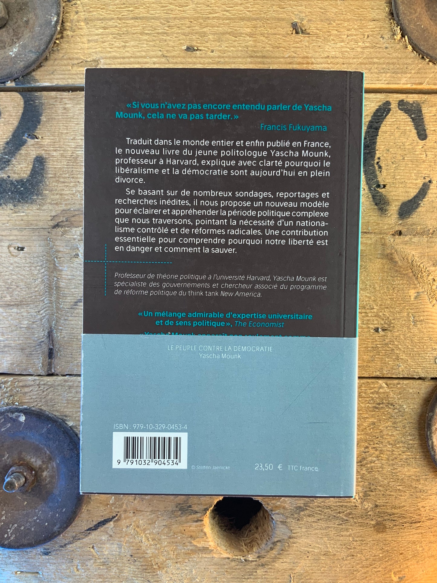 Le peuple contre la démocratie - Yascha Mounk
