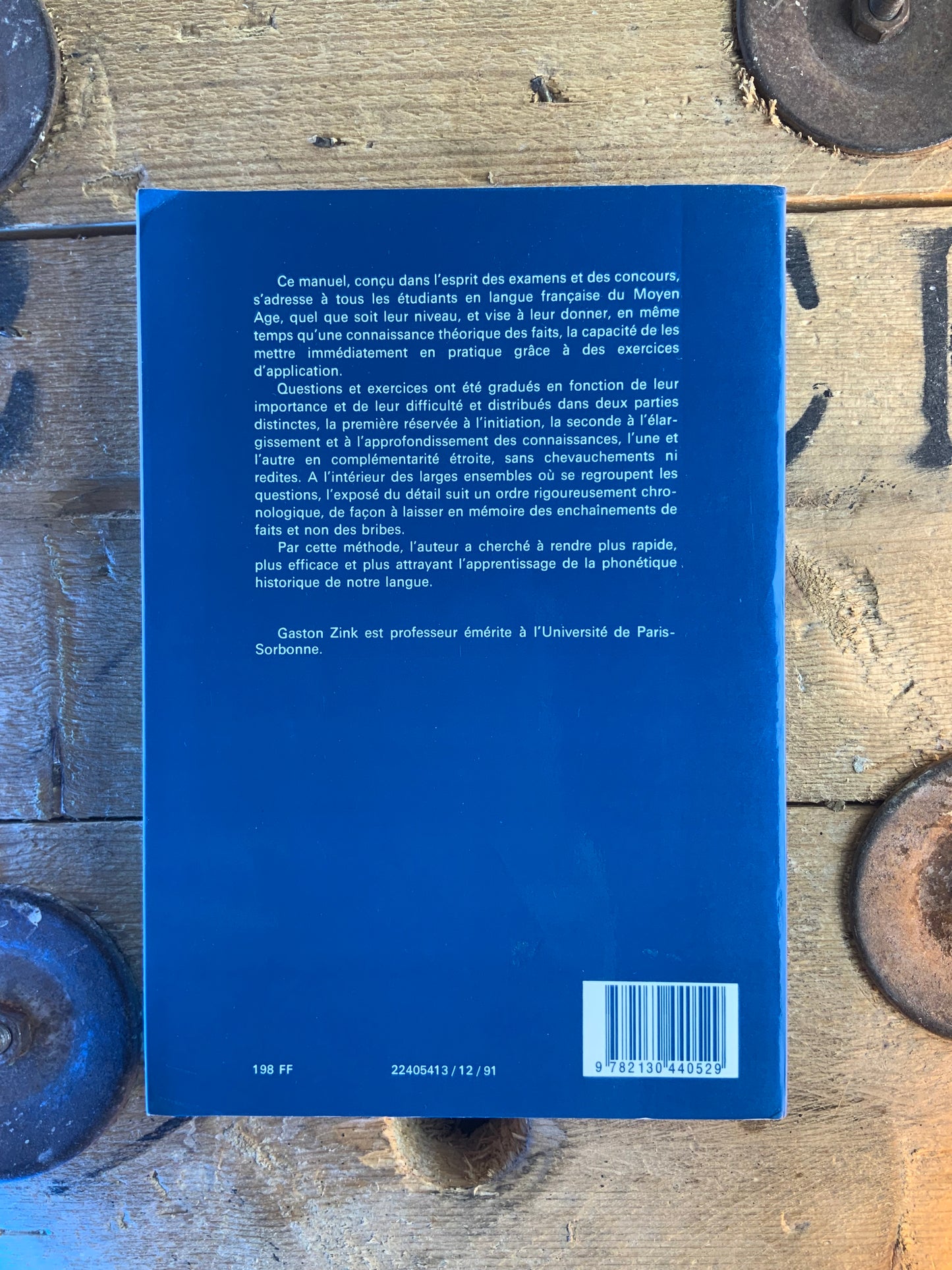 Phonétique historique du français - Gaston Zink
