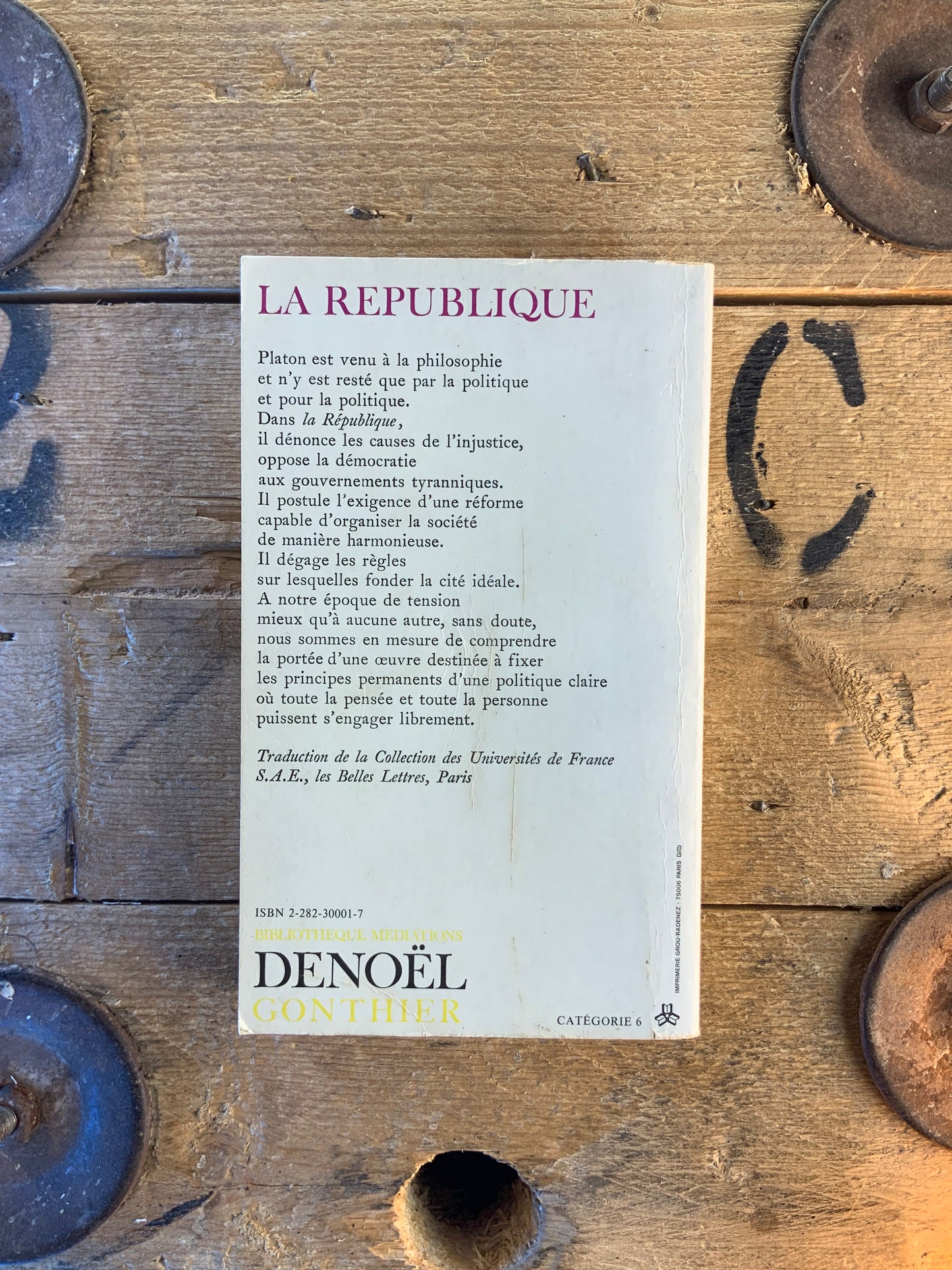La république - Platon