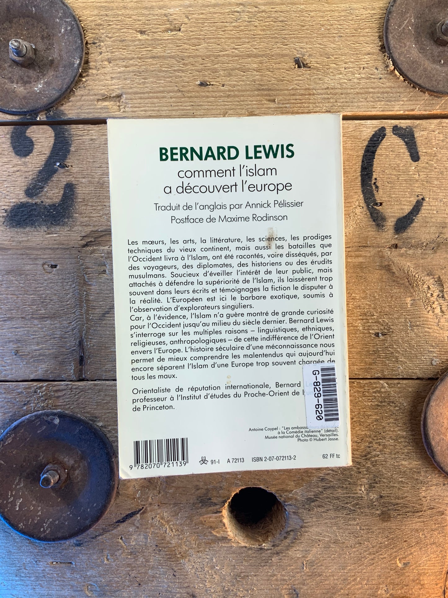 Comment l’Islam a découvert l’Europe - Bernard Lewis