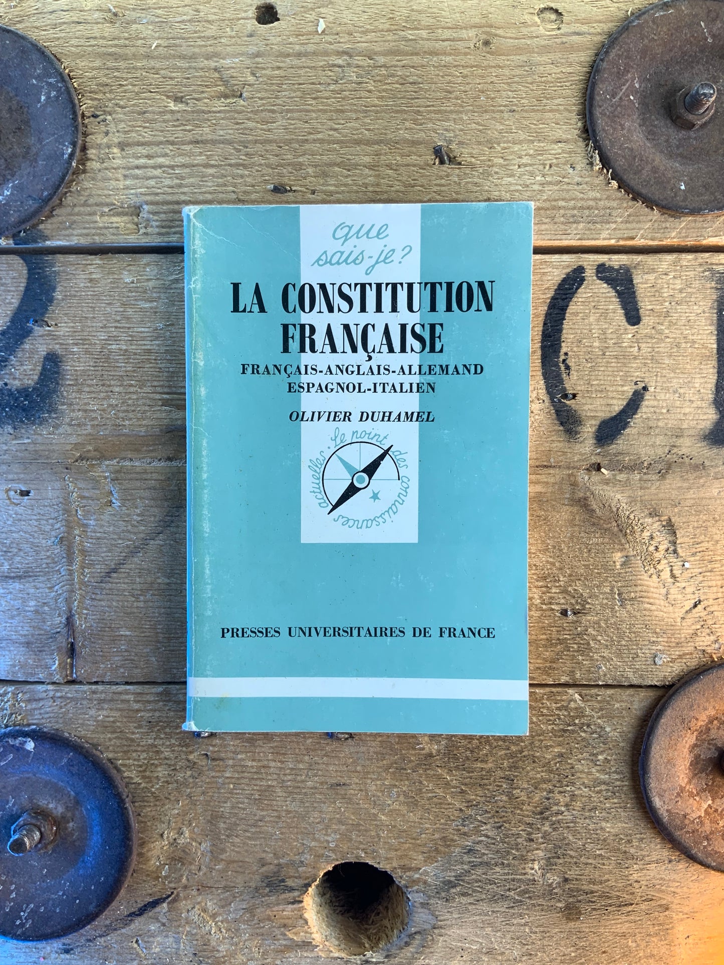 La constitution française : français-anglais-allemand-espagnol-italien - Olivier Duhamel