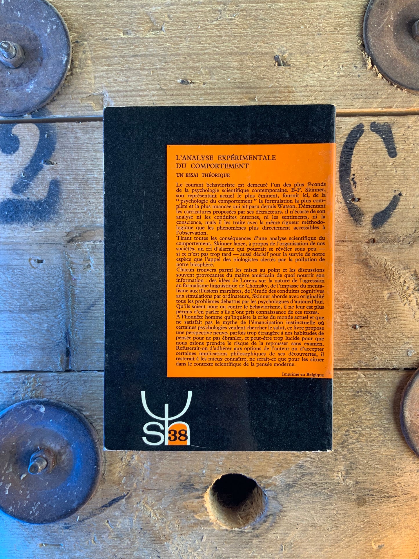 L’analyse expérimentale du comportement - B. F. Skinner