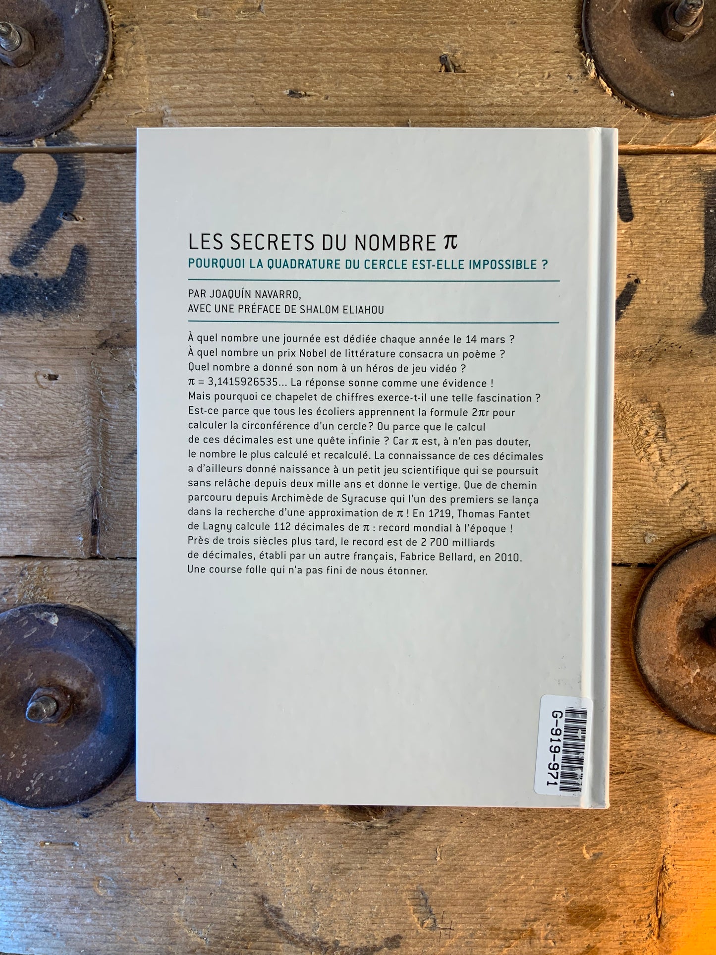 Les secrets du nombre π : pourquoi la quadrature du cercle est-elle impossible ?
