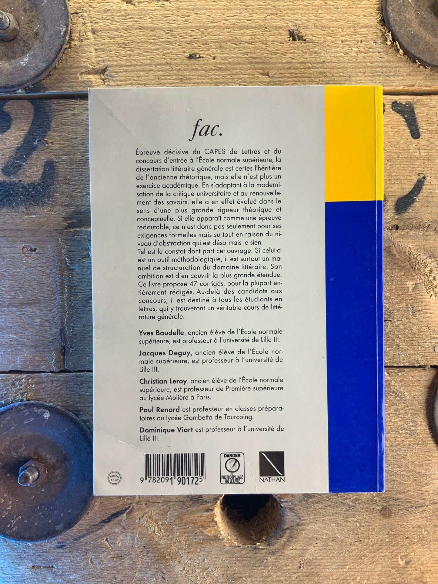 Dissertations littéraires générales