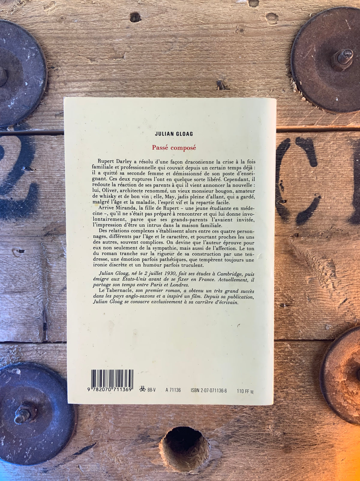 Passé composé - Julian Gloag