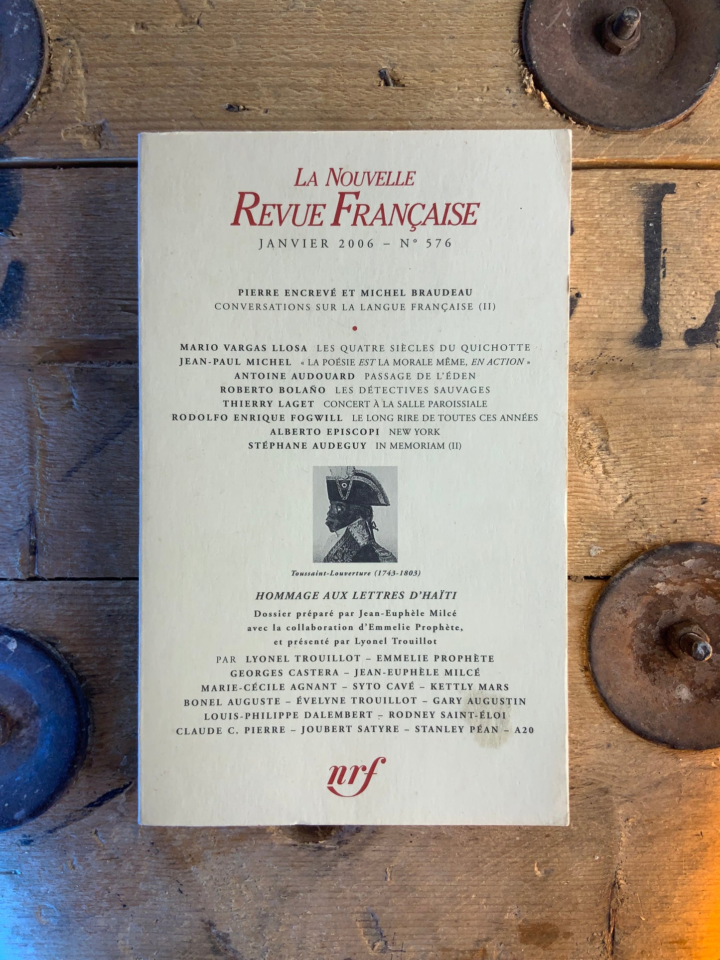 N.R.F numéro 576