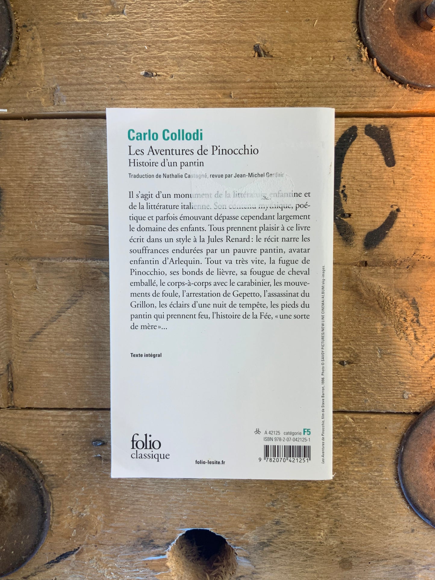 Les aventures de Pinocchio - Carlo Collodi