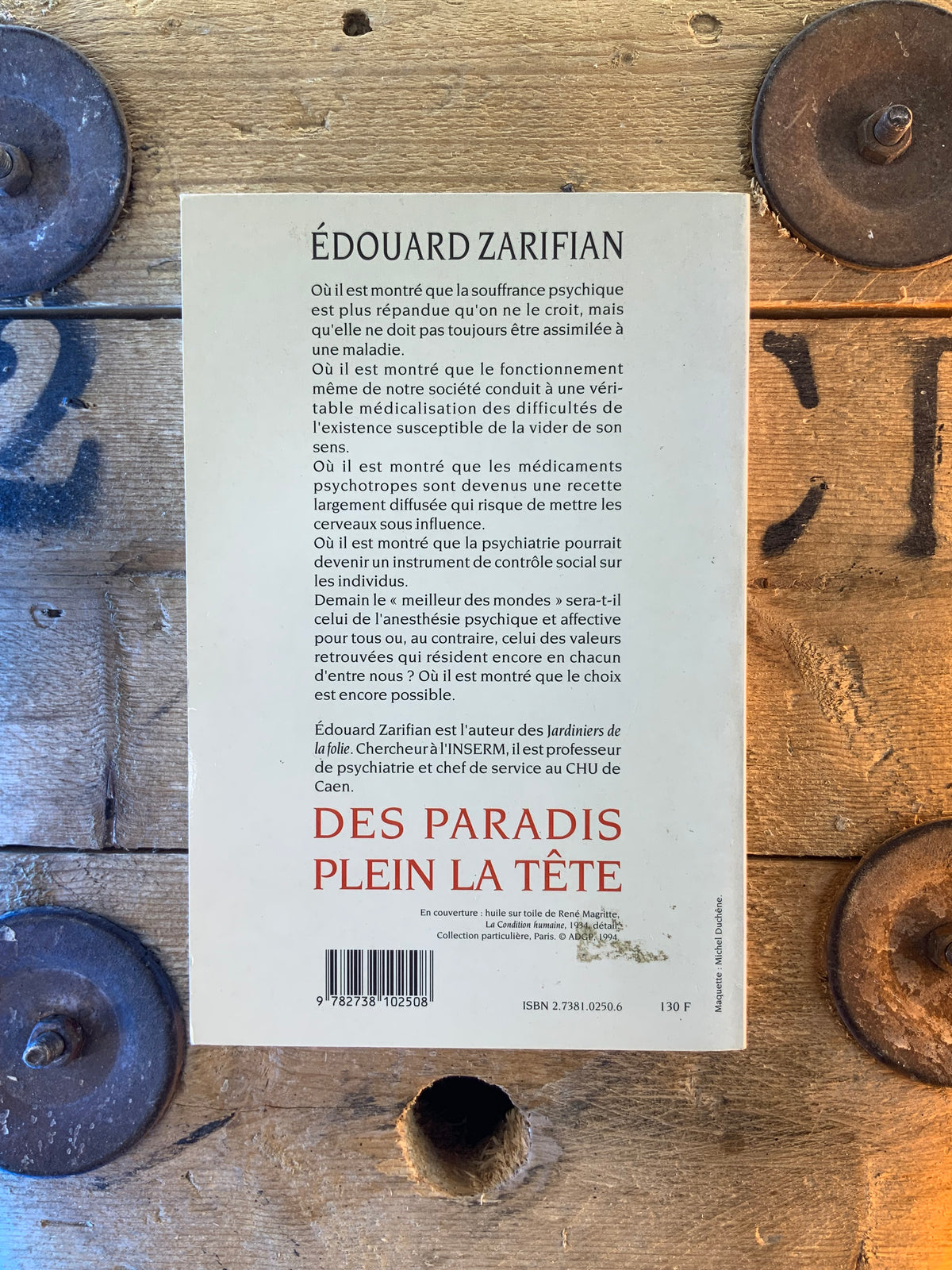Des paradis plein la tête - Édouard Zarifian