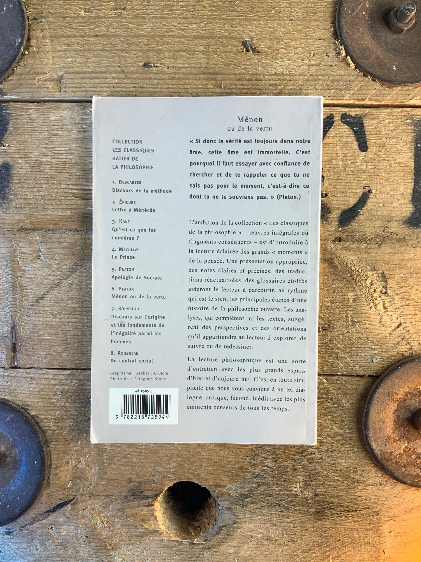 Ménon ou de la vertu - Platon