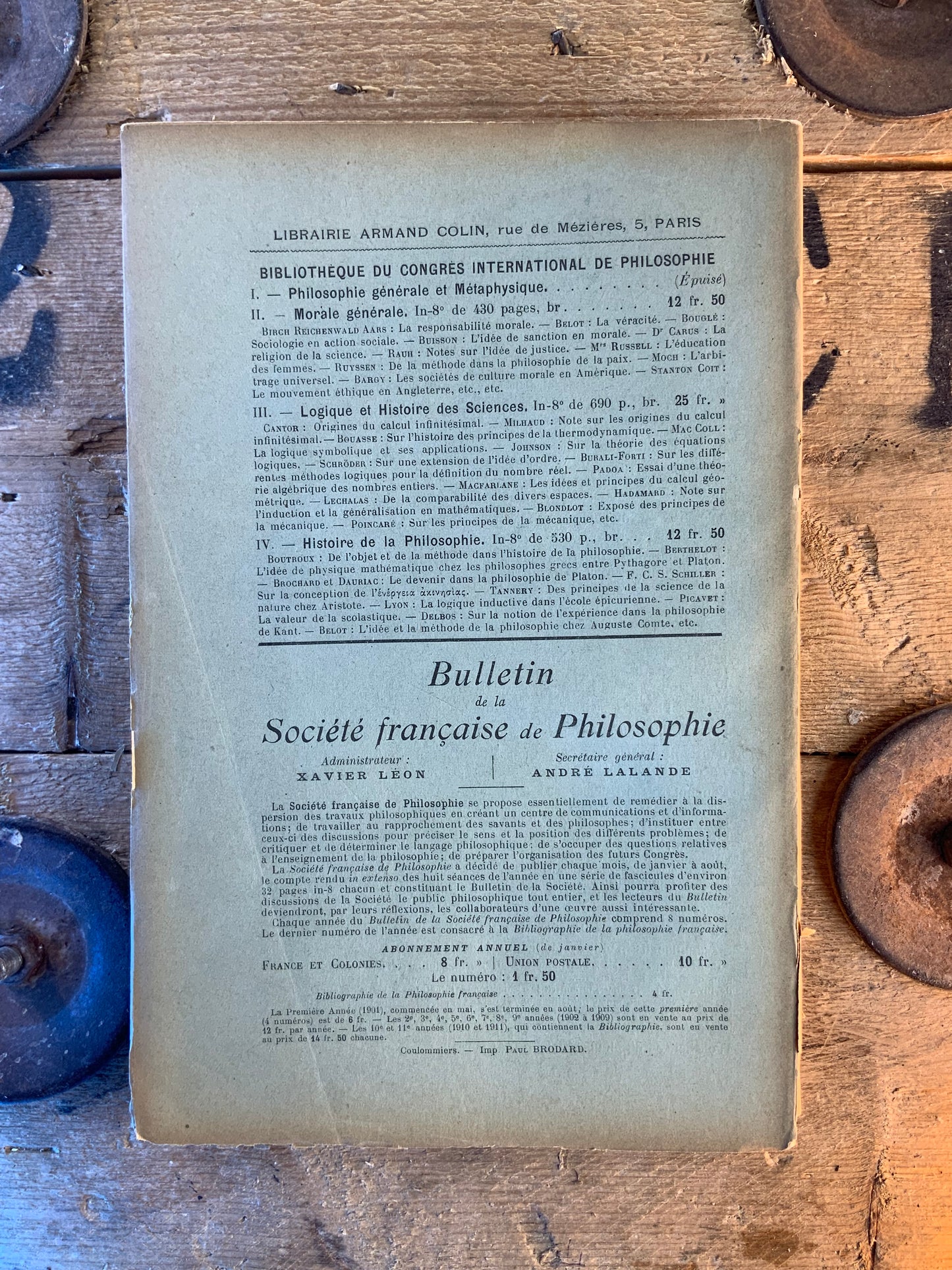 Revue de Métaphysique et de Morale : deuxième centenaire de la Naissance de Jean-Jacques Rousseau - 20e année N°3 Mai 1912