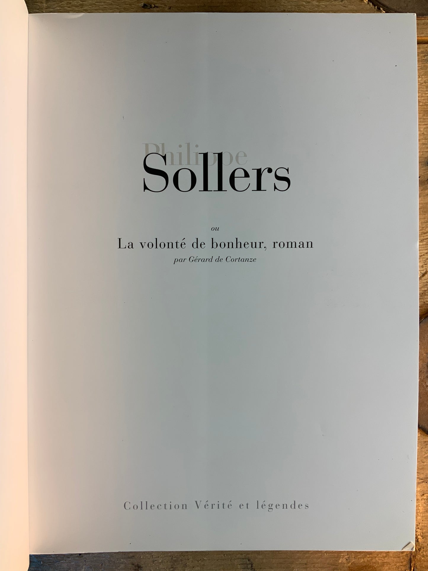 Philippe Sollers : vérité et légendes