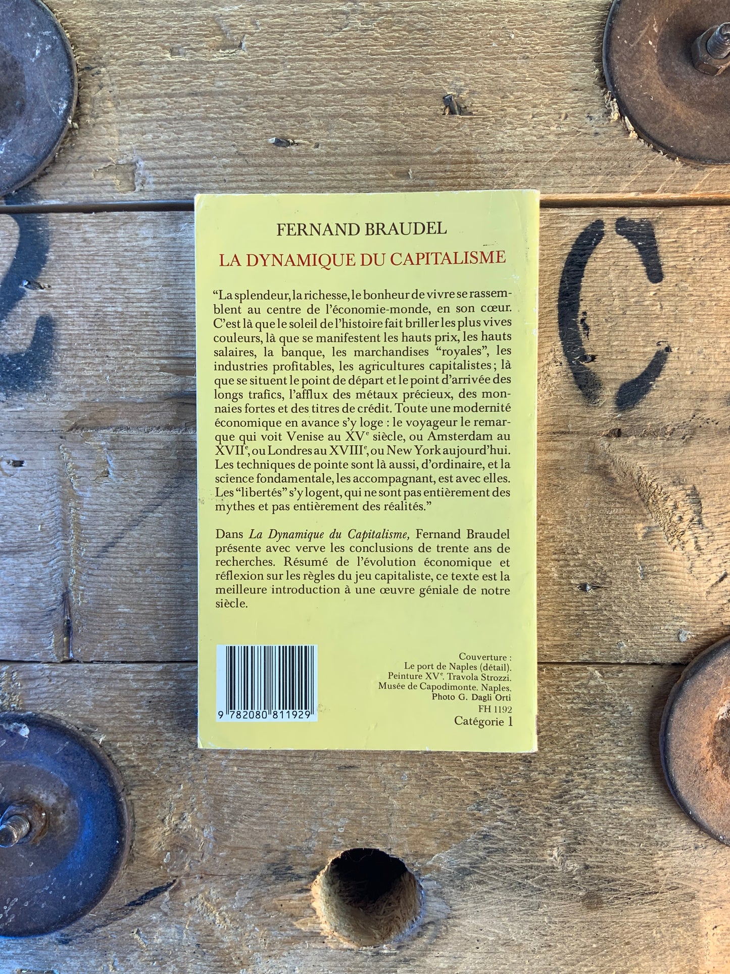 La dynamique du capitalisme - Fernand Braudel