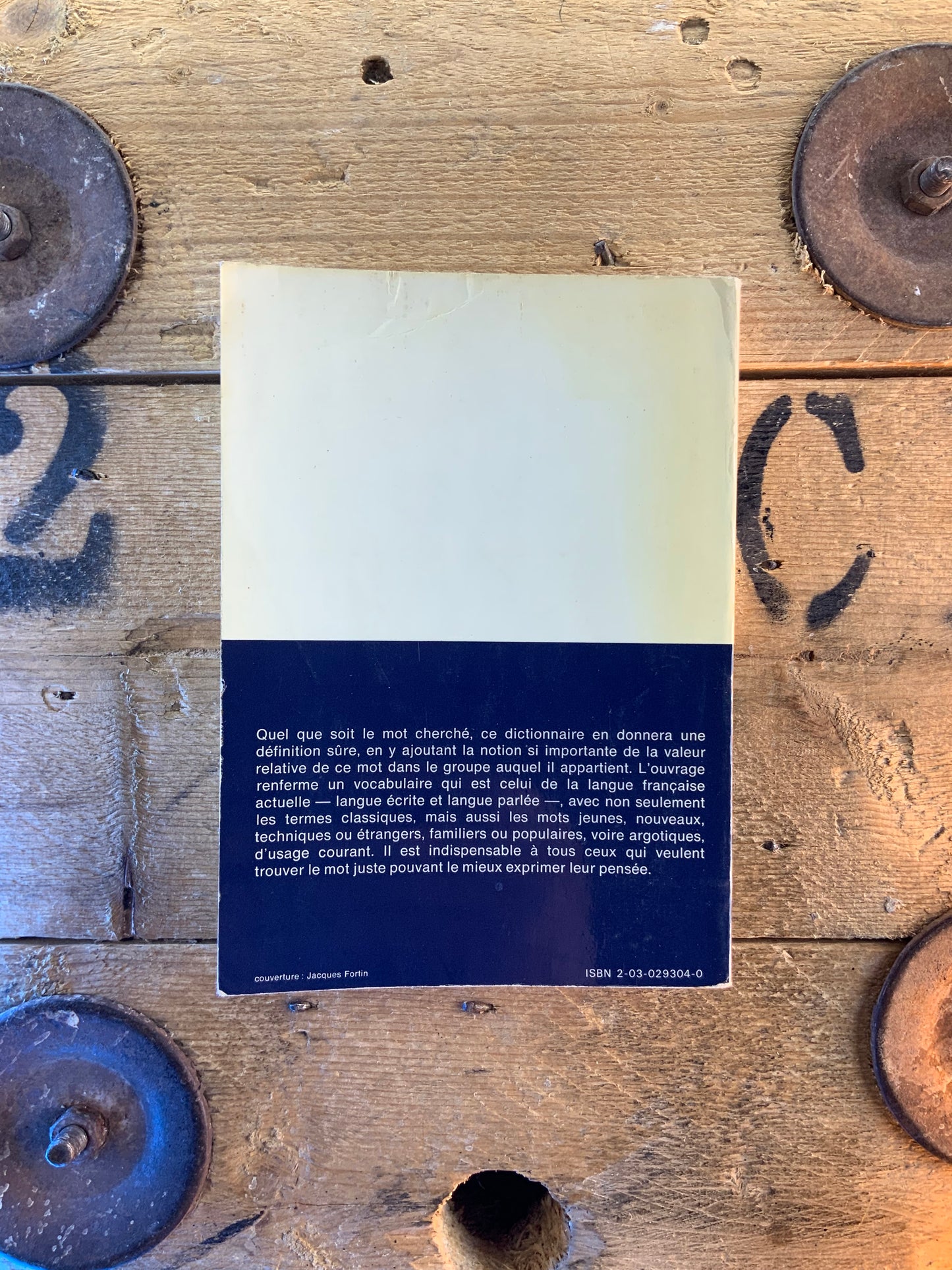 Dictionnaire de poche de la langue française : Synonymes