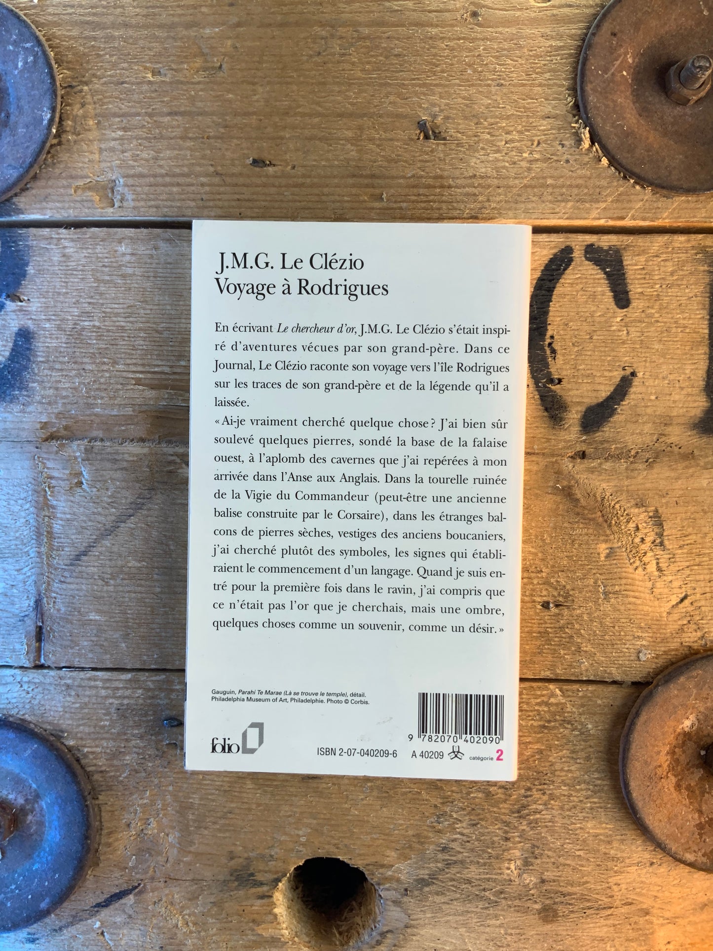 Voyage à Rodrigues - J.M.G. Le Clézio