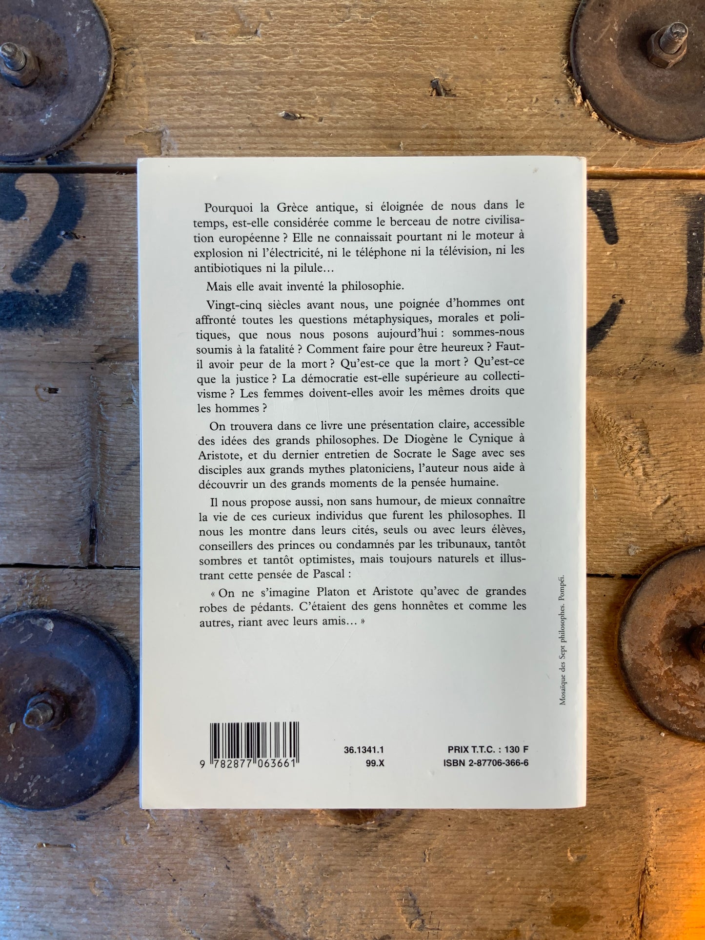 Les grands philosophes de la Grèce antique - Luciano De Crescenzo