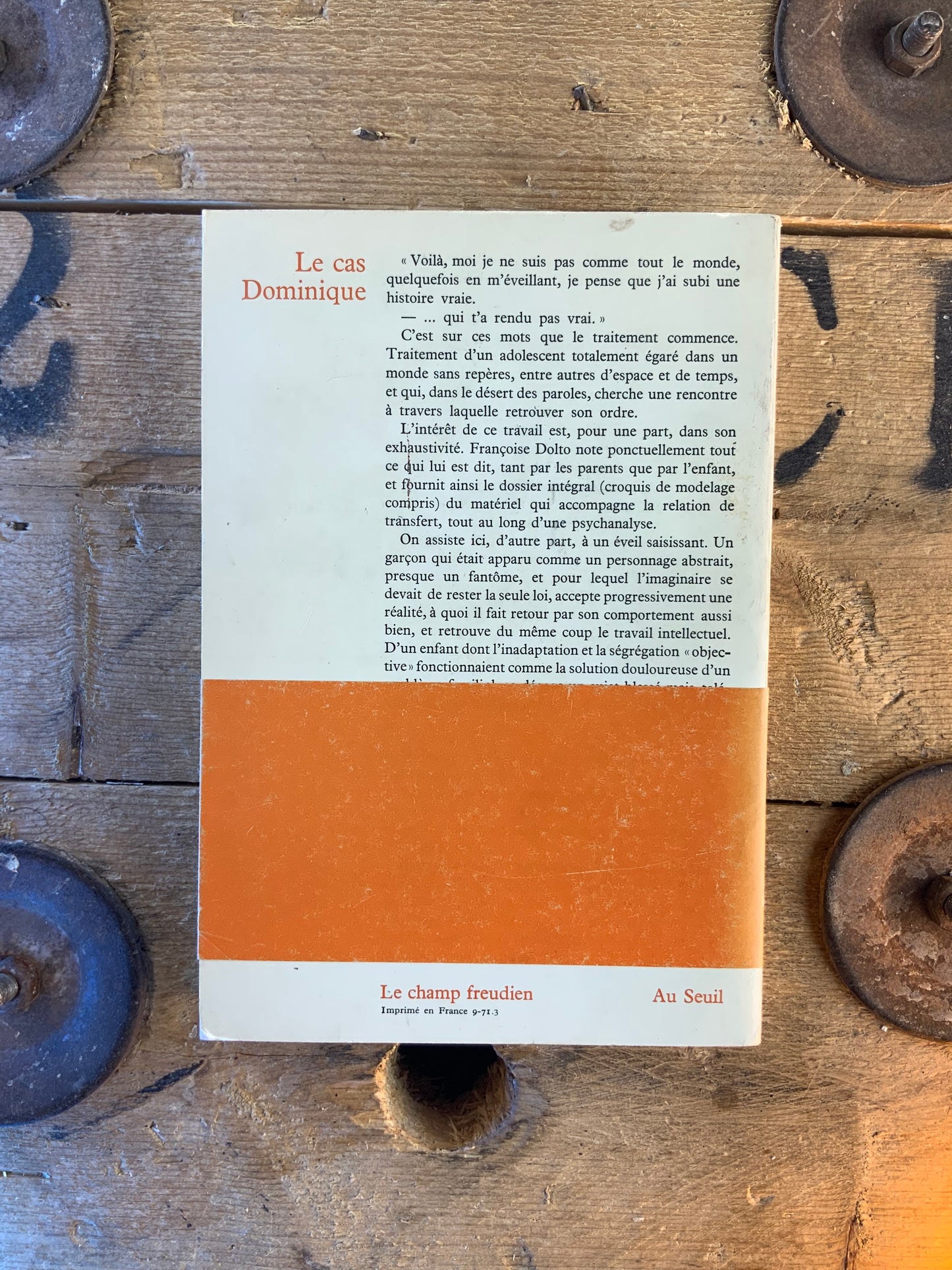 Le cas Dominique - Françoise Dolto