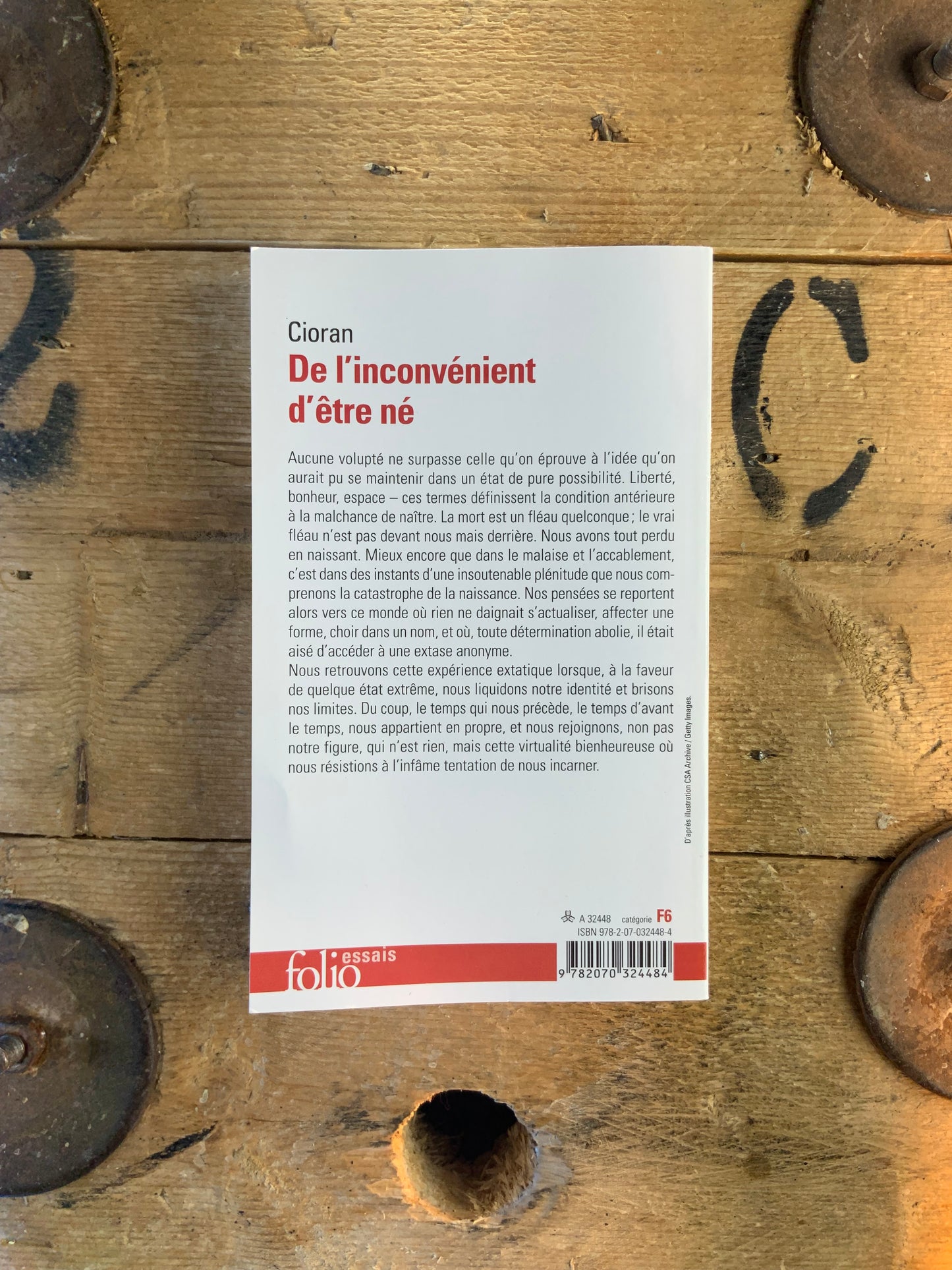 De l’inconvénient d’être né - Emil Cioran