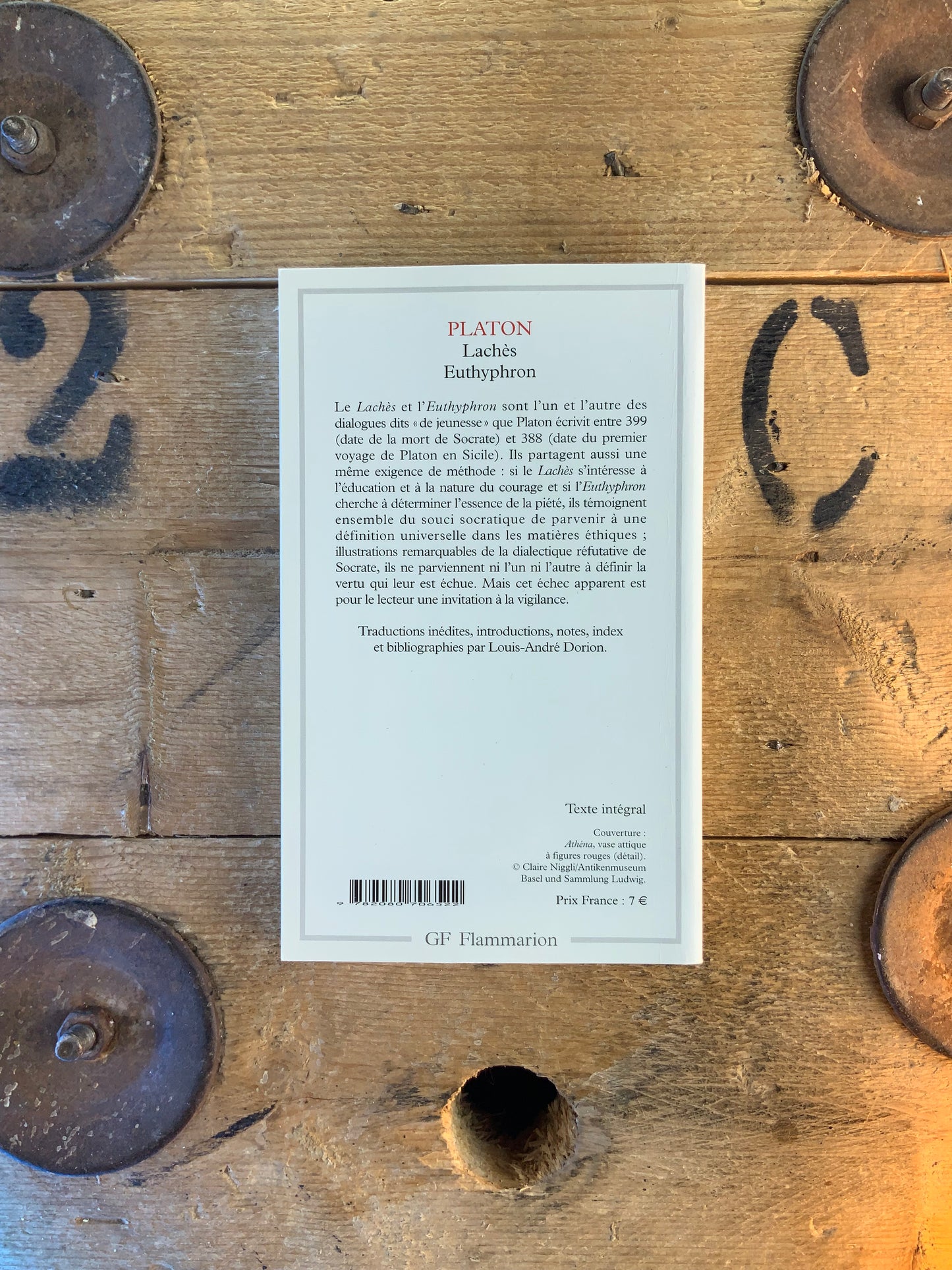 Lachès . Euthyphron - Platon