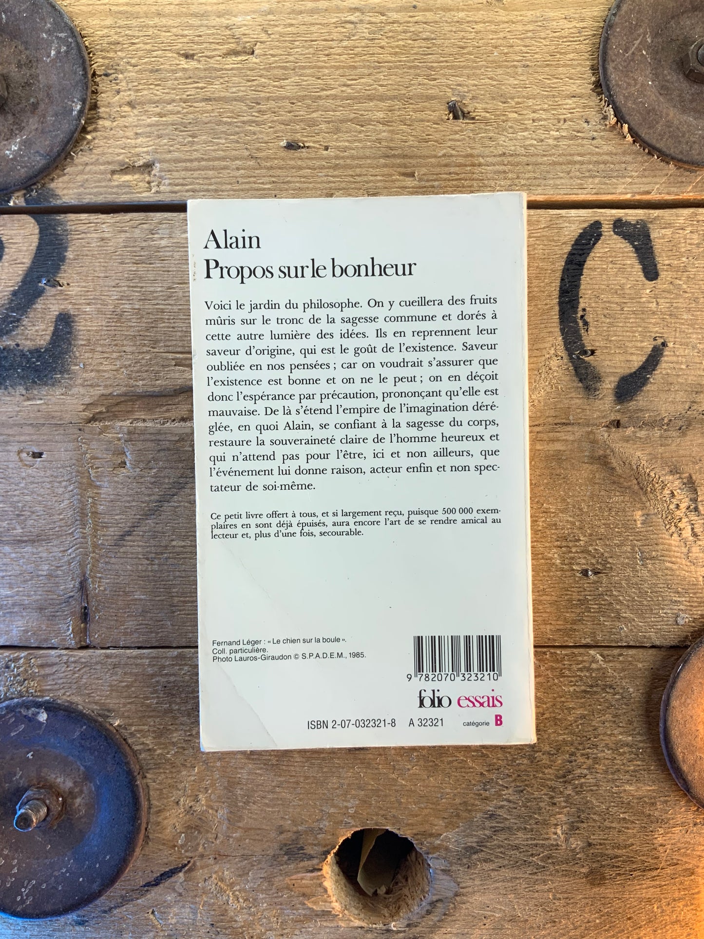 Propos sur le bonheur - Alain