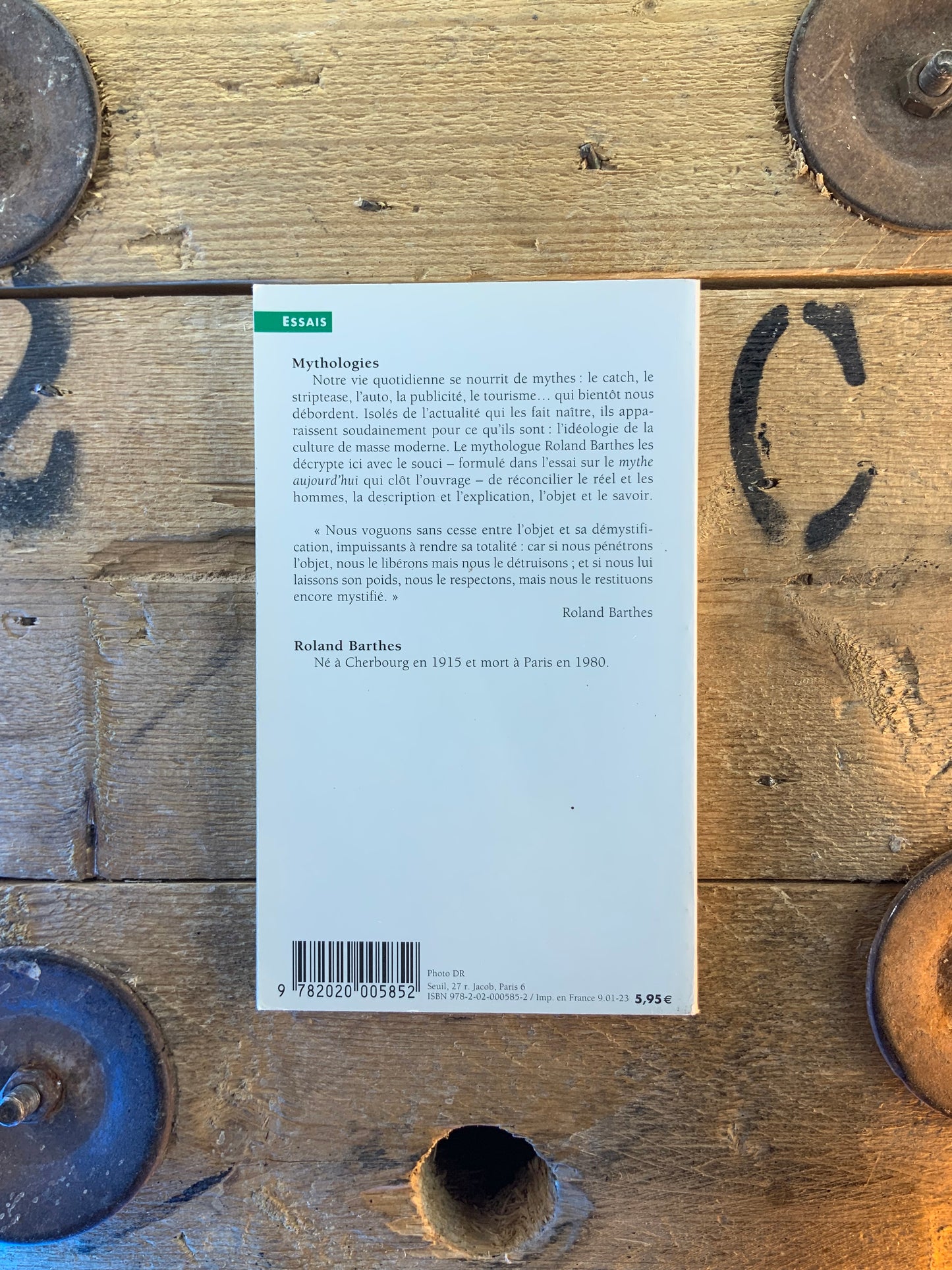 Mythologies - Roland Barthes