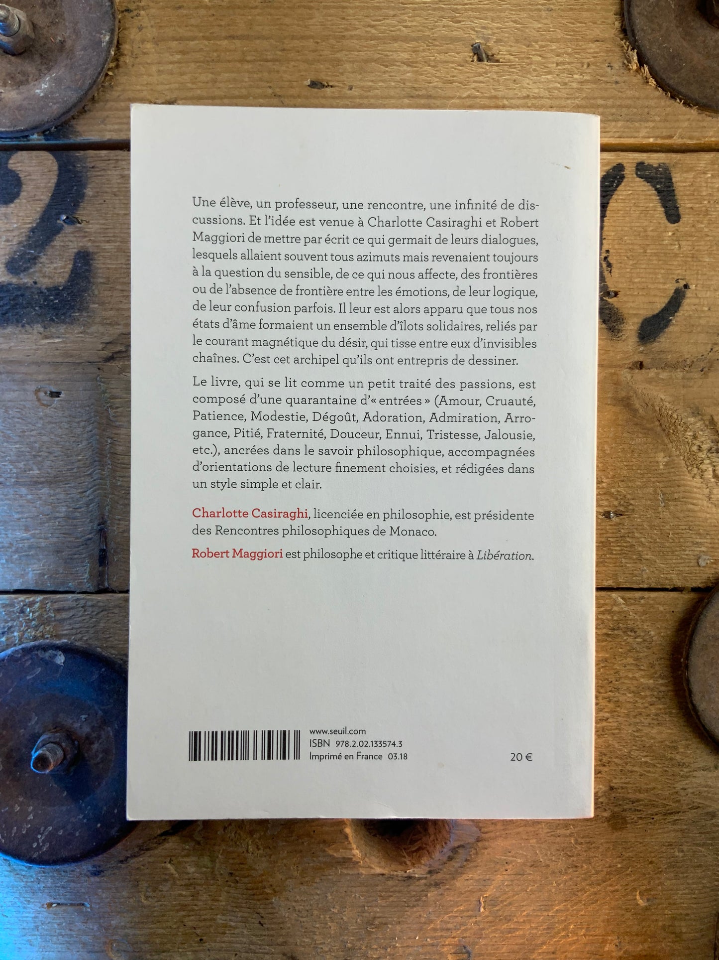 Archipel des passions - Robert Maggiori