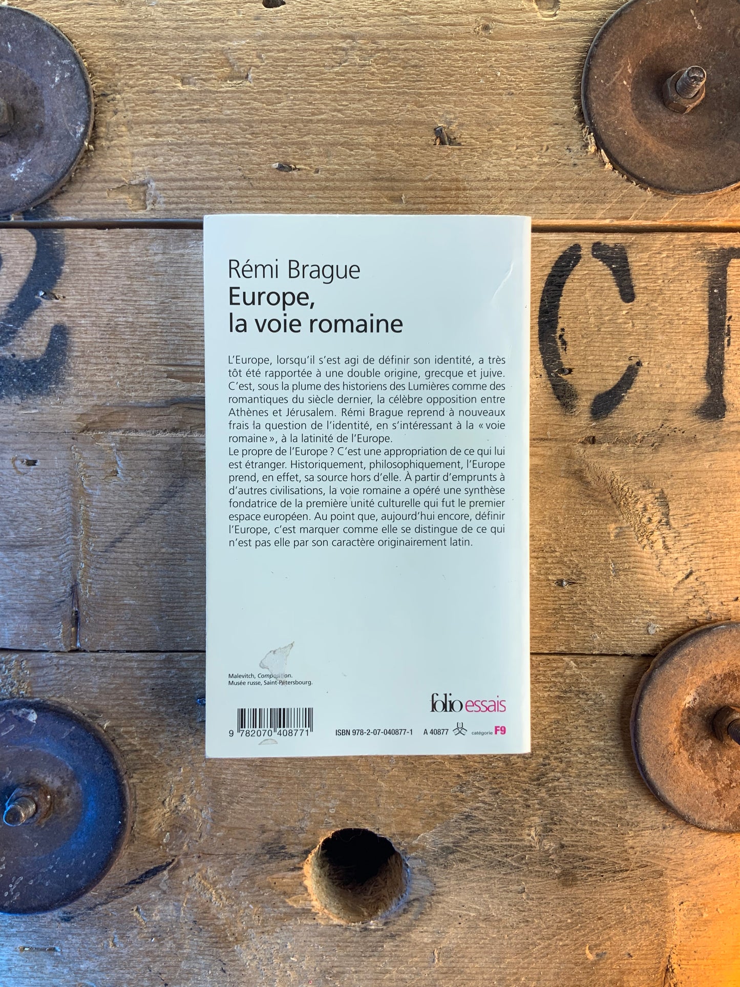 Europe, la voie romaine - Rémi Brague