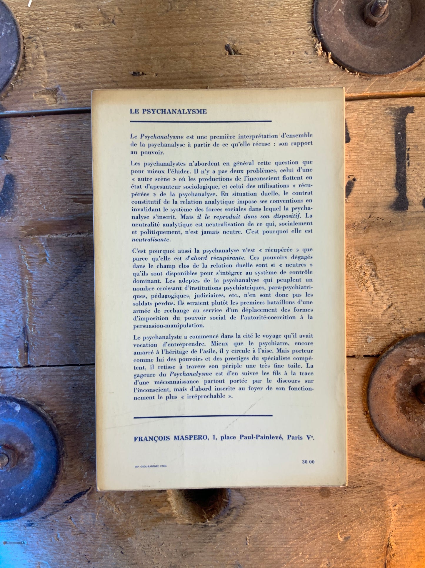 Le psychanalysme - Robert Castel