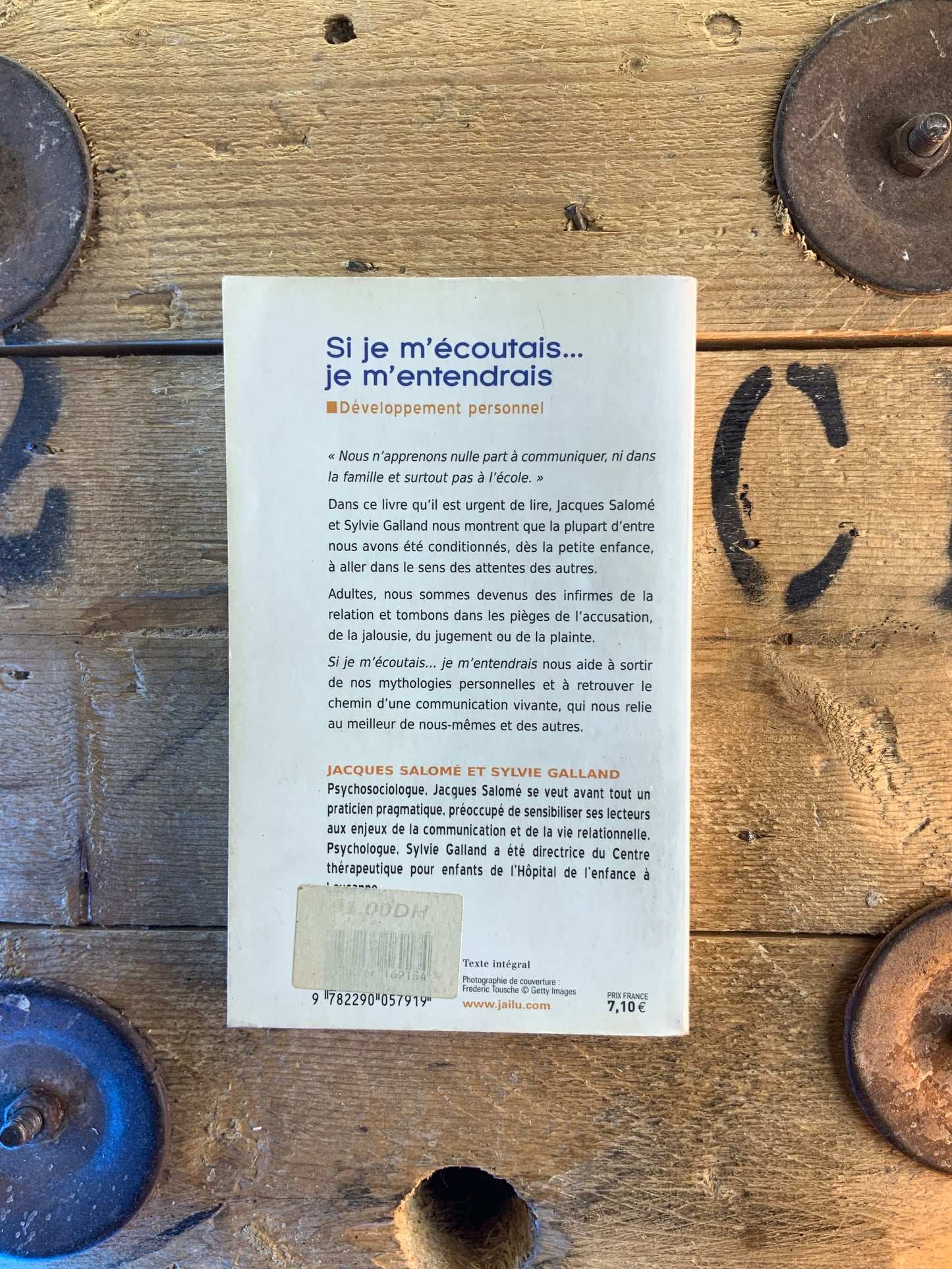 Si je m’écoutais… je m’étendrais : devenir un meilleur compagnon pour soi-même et pour les autres - Jacques Salomé et Sylvie Galland