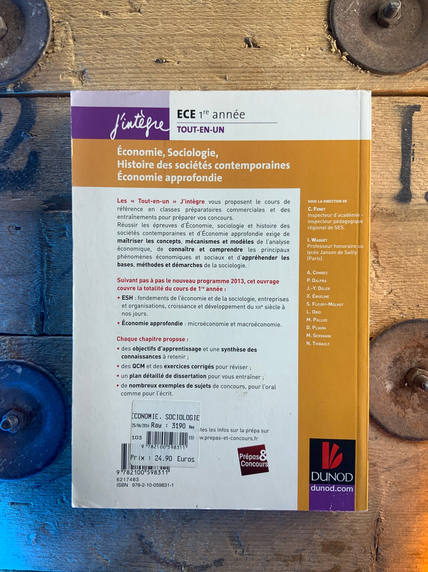 Économie, Sociologie, Histoire des sociétés contemporaines, Économie approfondie