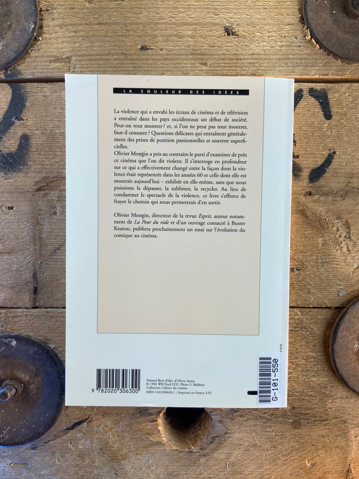 La violence des images : ou comment s’en débarrasser - Olivier Mongin