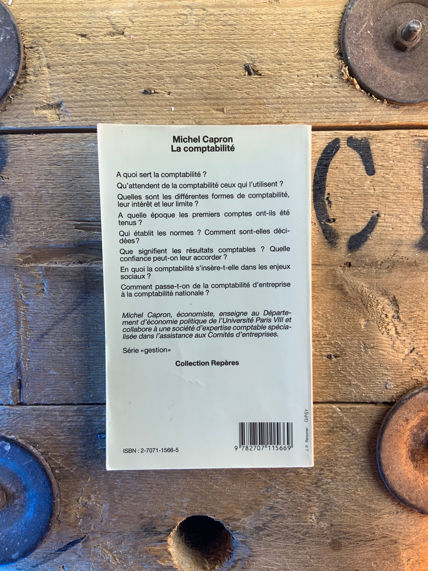 La comptabilité - Michel Capron