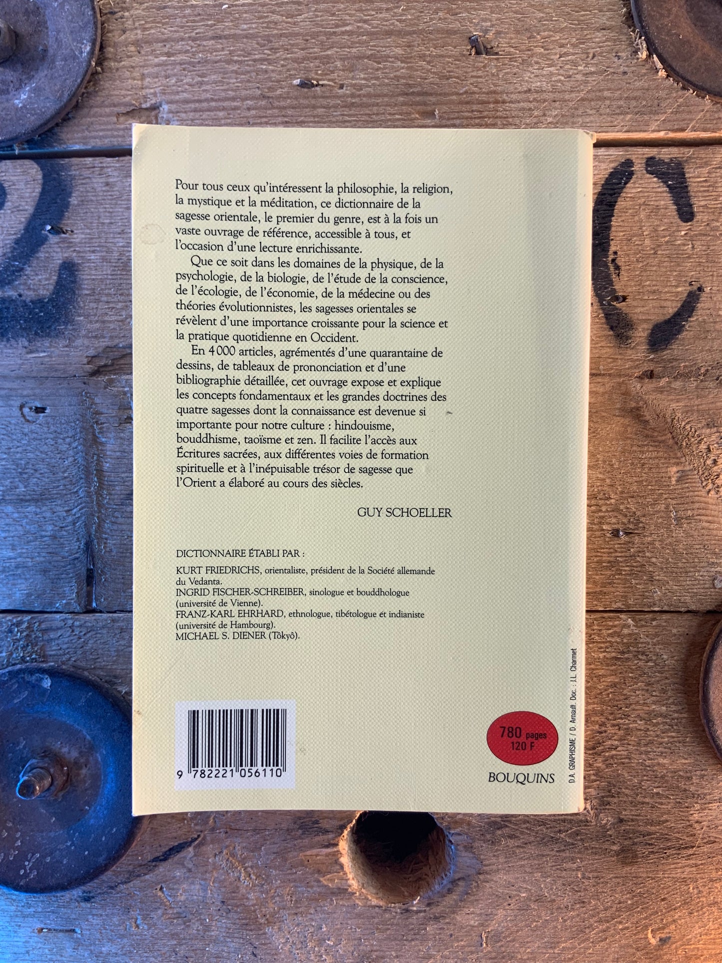 Dictionnaire de la sagesse orientale : bouddhisme - hindouisme - taoïsme - zen