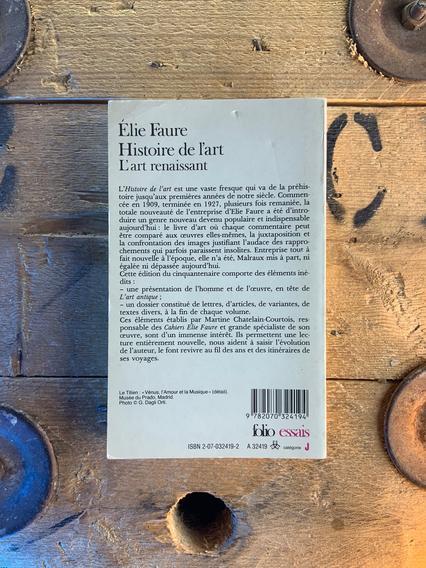 Histoire de l’art : L’art renaissant - Élie Faure