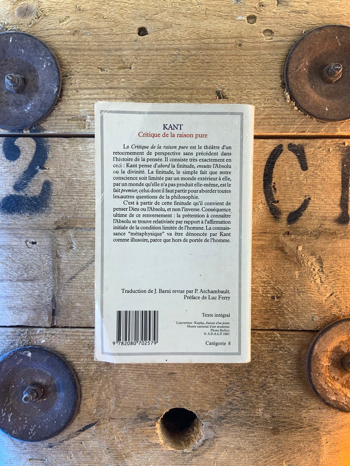 Critique de la raison pure - Emmanuel Kant