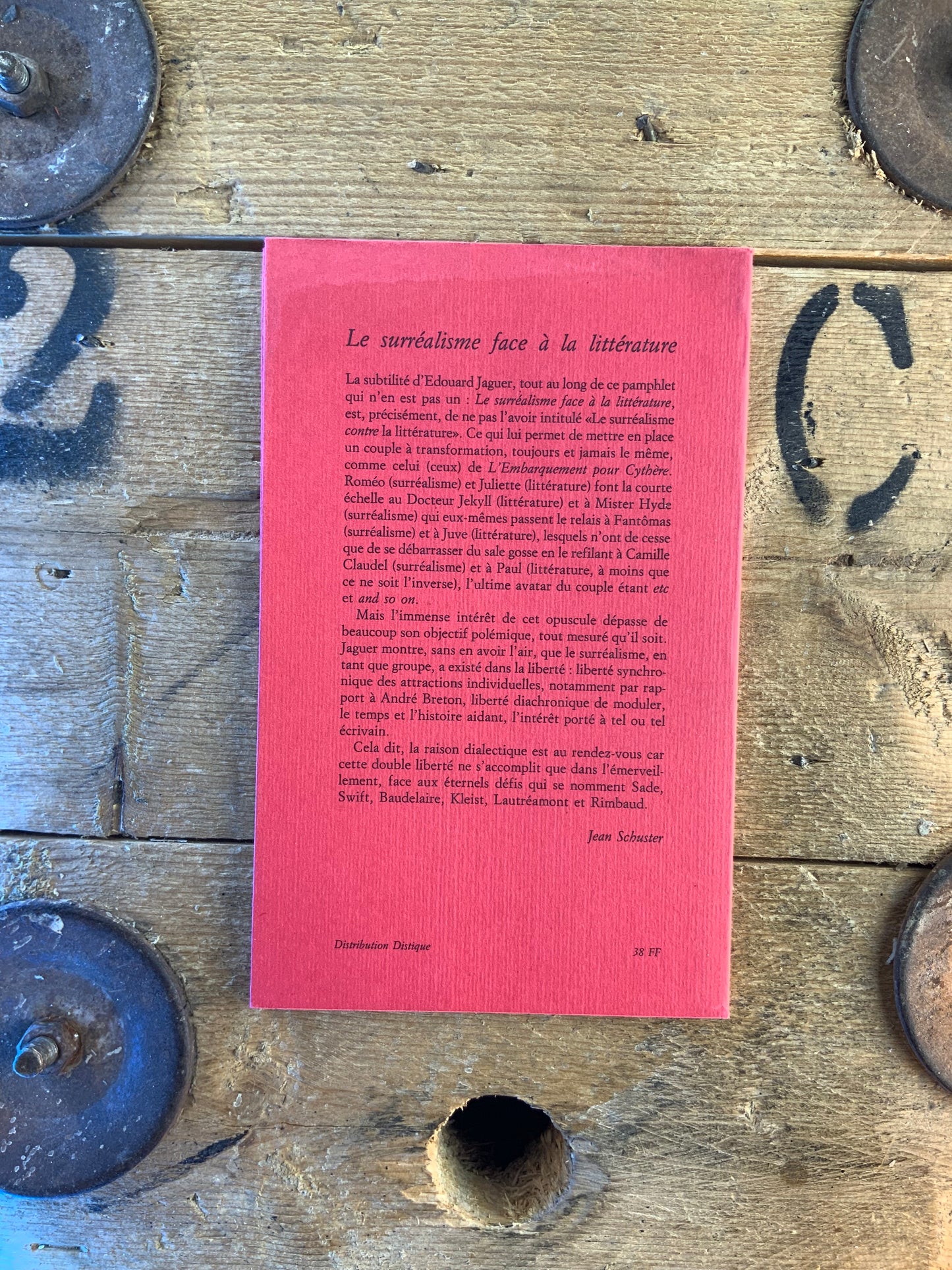 Le surréalisme face à la littérature - Edouard Jaguer