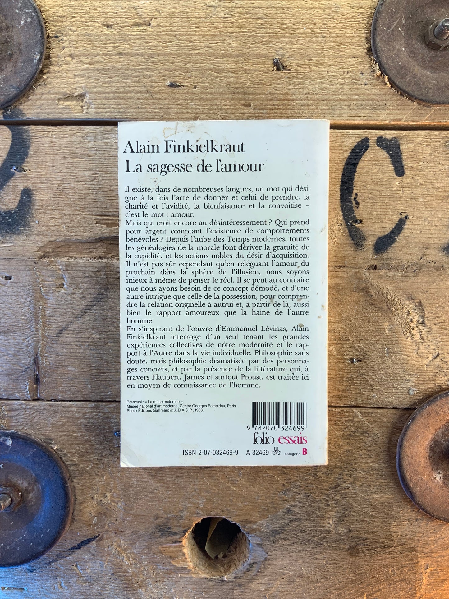 La sagesse de l’amour - Alain Finkielkraut