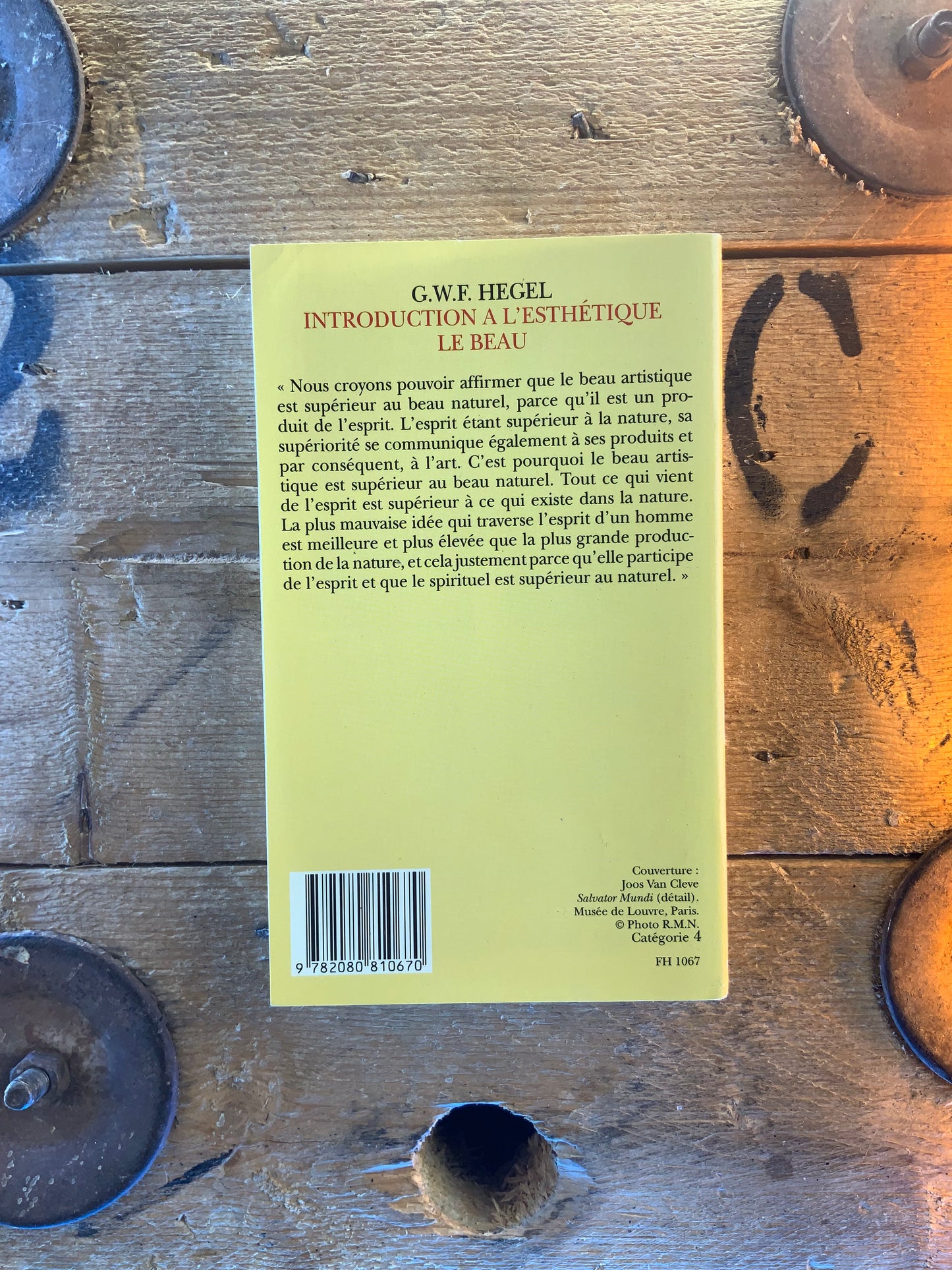 Introduction à l’esthétique Le beau - G.W.F. Hegel