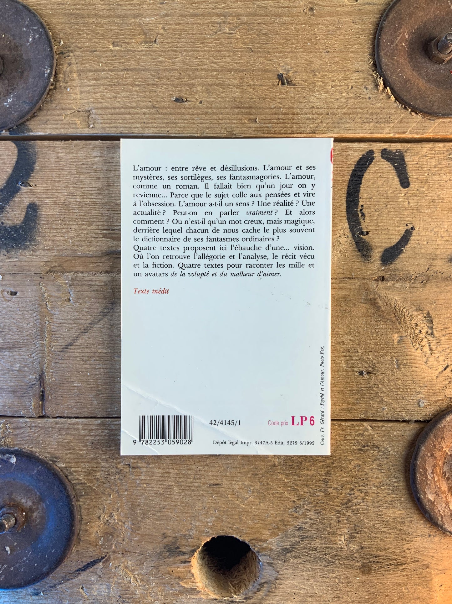 De la volupté et du malheur d’aimer