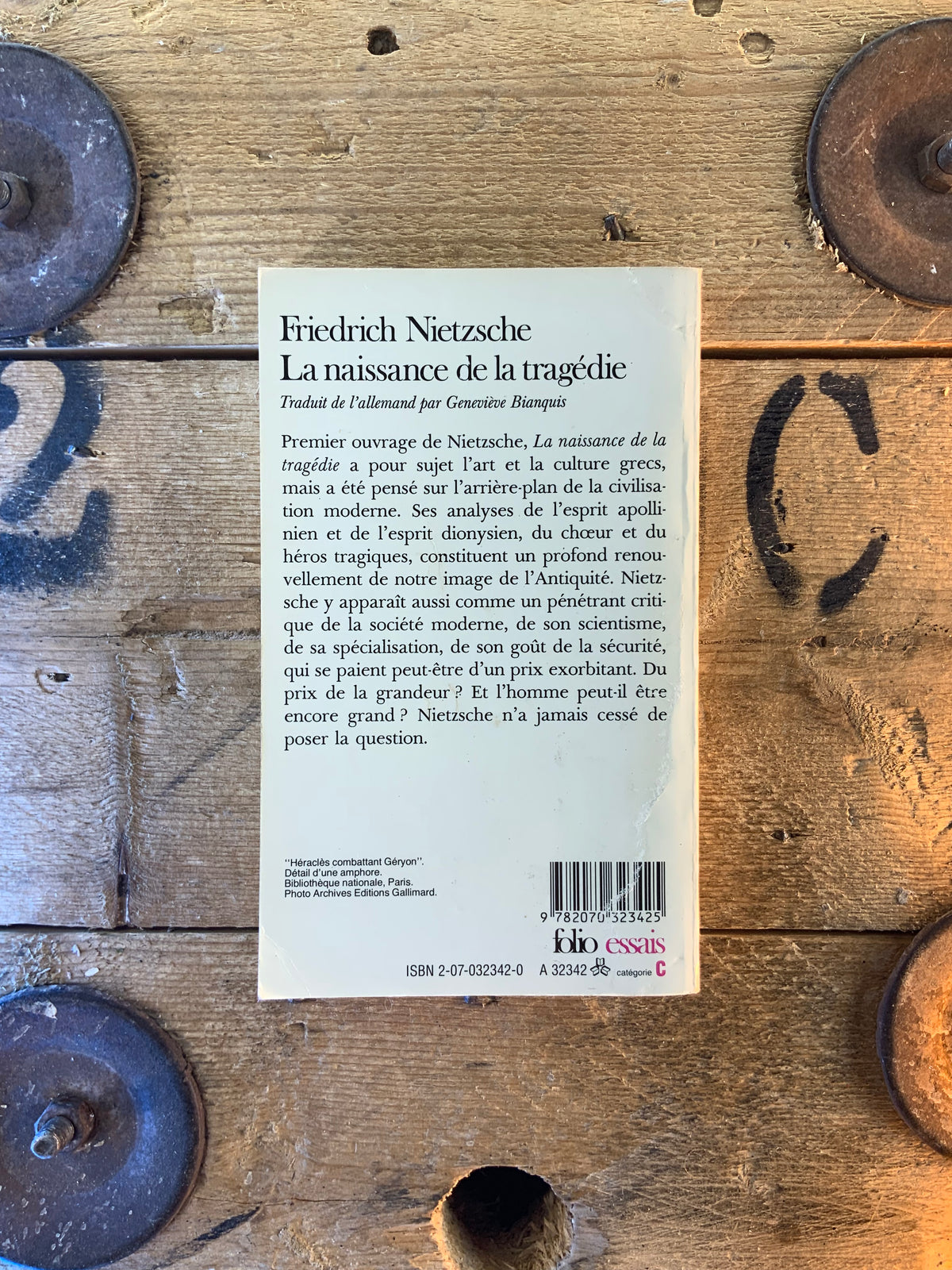 La naissance de la tragédie - Friedrich Nietzsche
