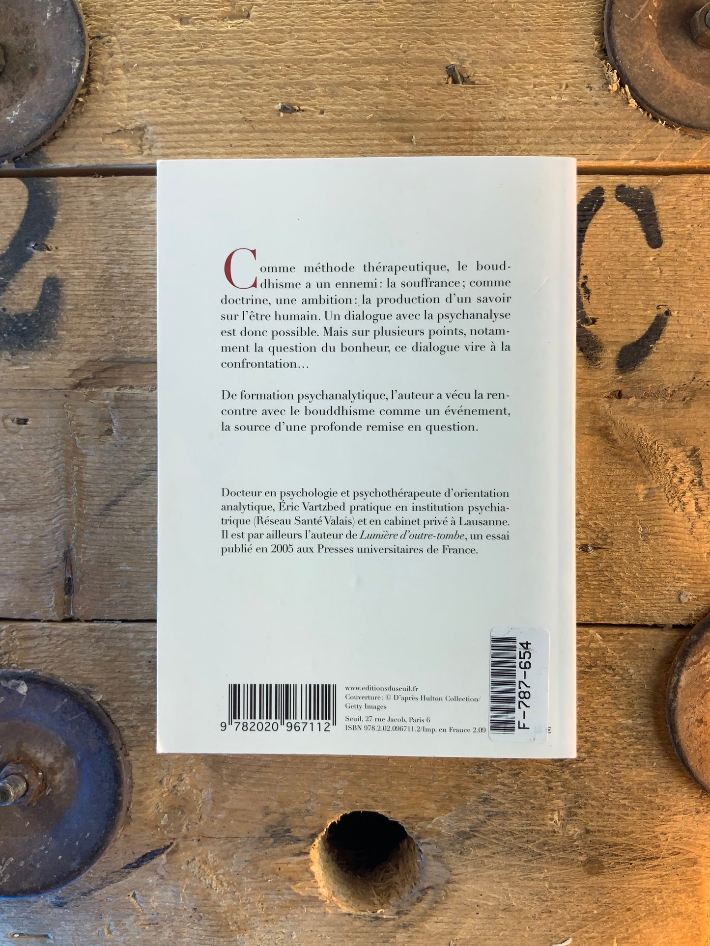 Le bouddhisme au risque de la psychanalyse - Éric Vartzbed