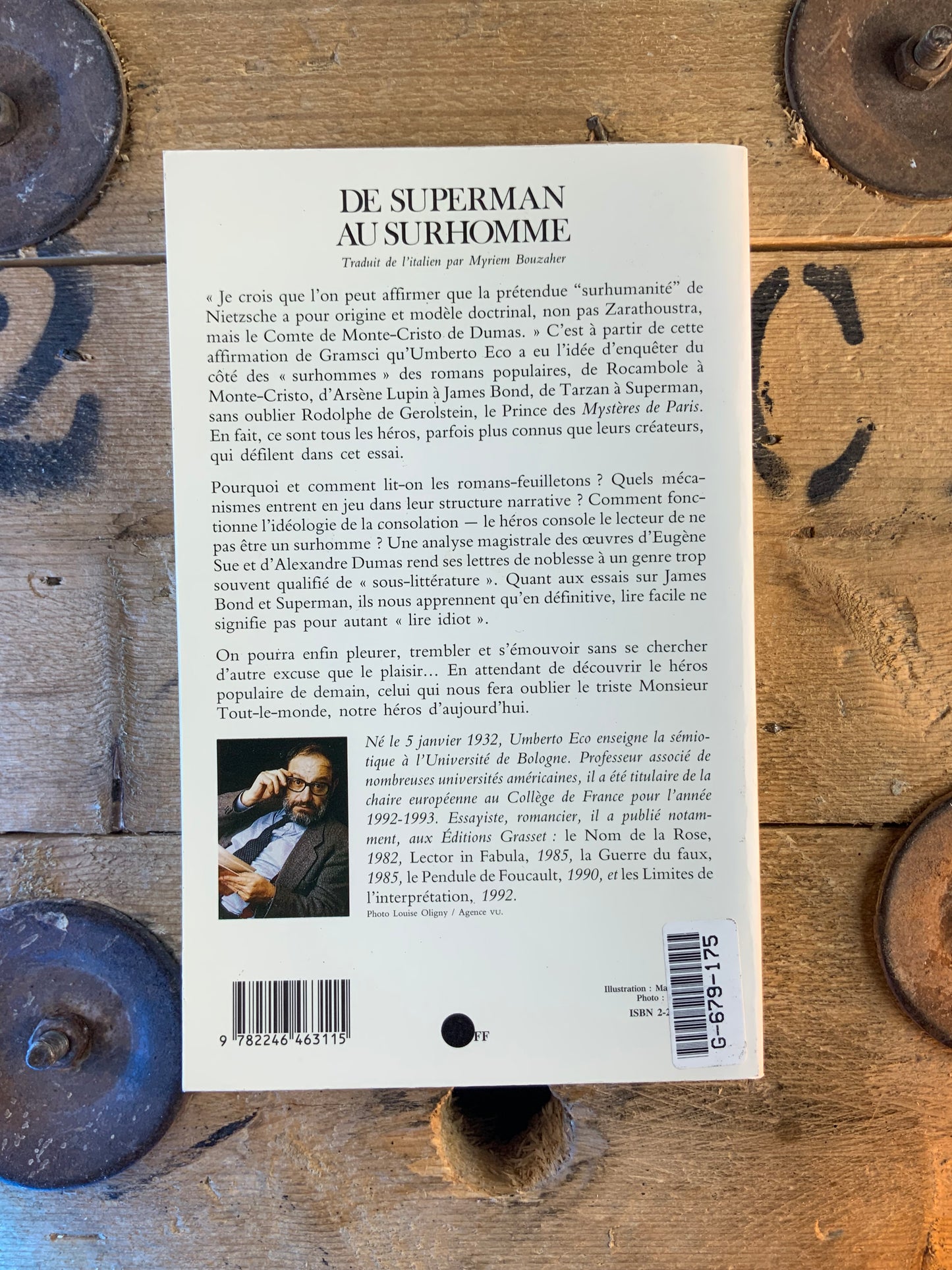De superman au surhomme - Umberto Eco